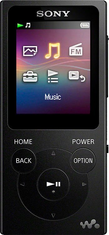 großartig Sony NW-E394 MP3-Player (8 GB) schwarz