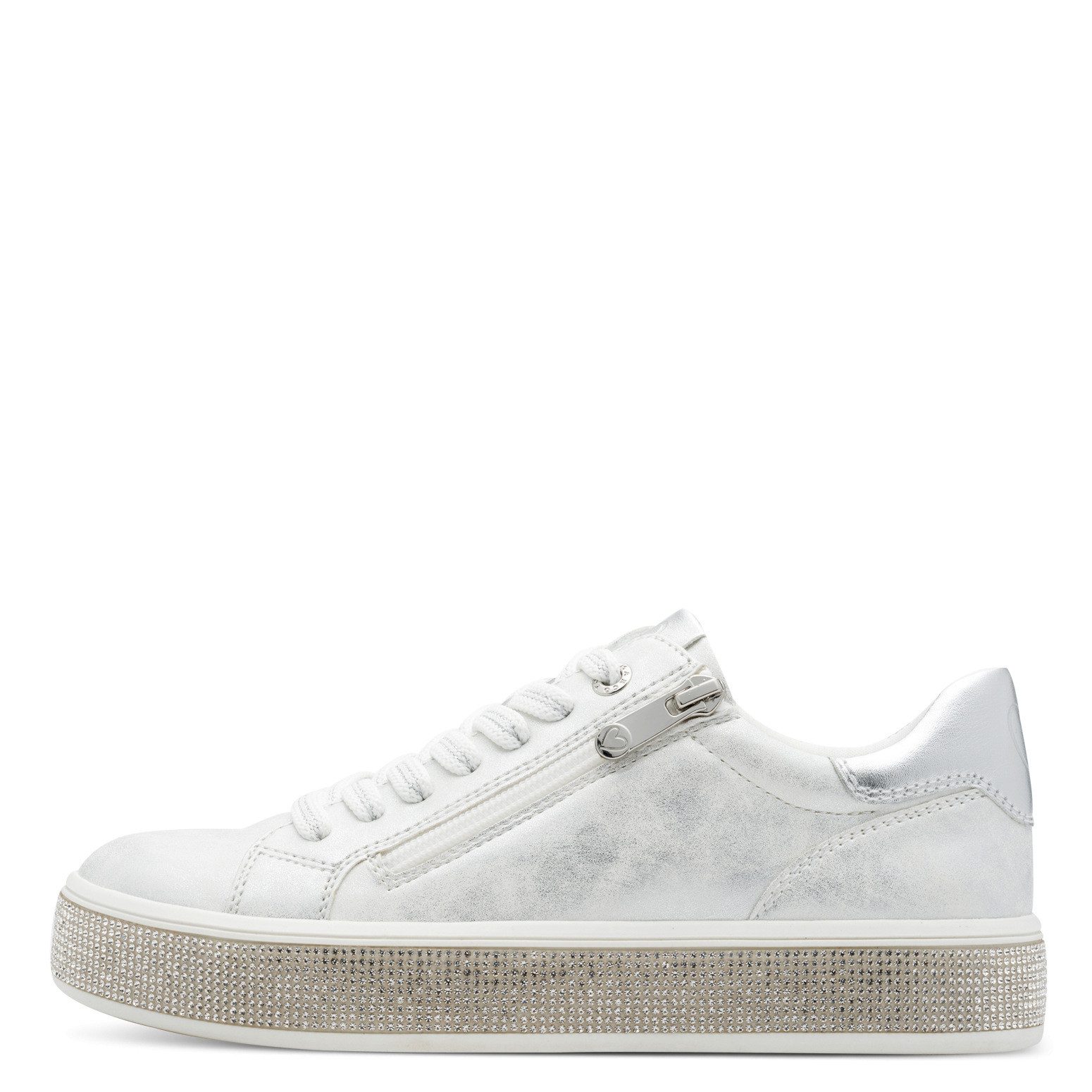 MARCO TOZZI Marco Tozzi Damen Sneaker 2-23715-42-948 SILVER COMBI Sneaker