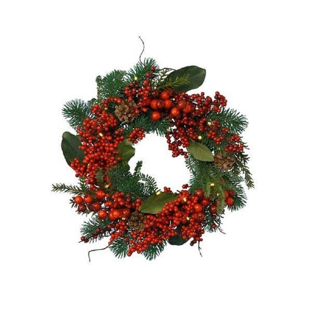 Kaemingk Dekokranz Künstlicher Kranz Weihnachtskranz Haustürkranz günstig online kaufen