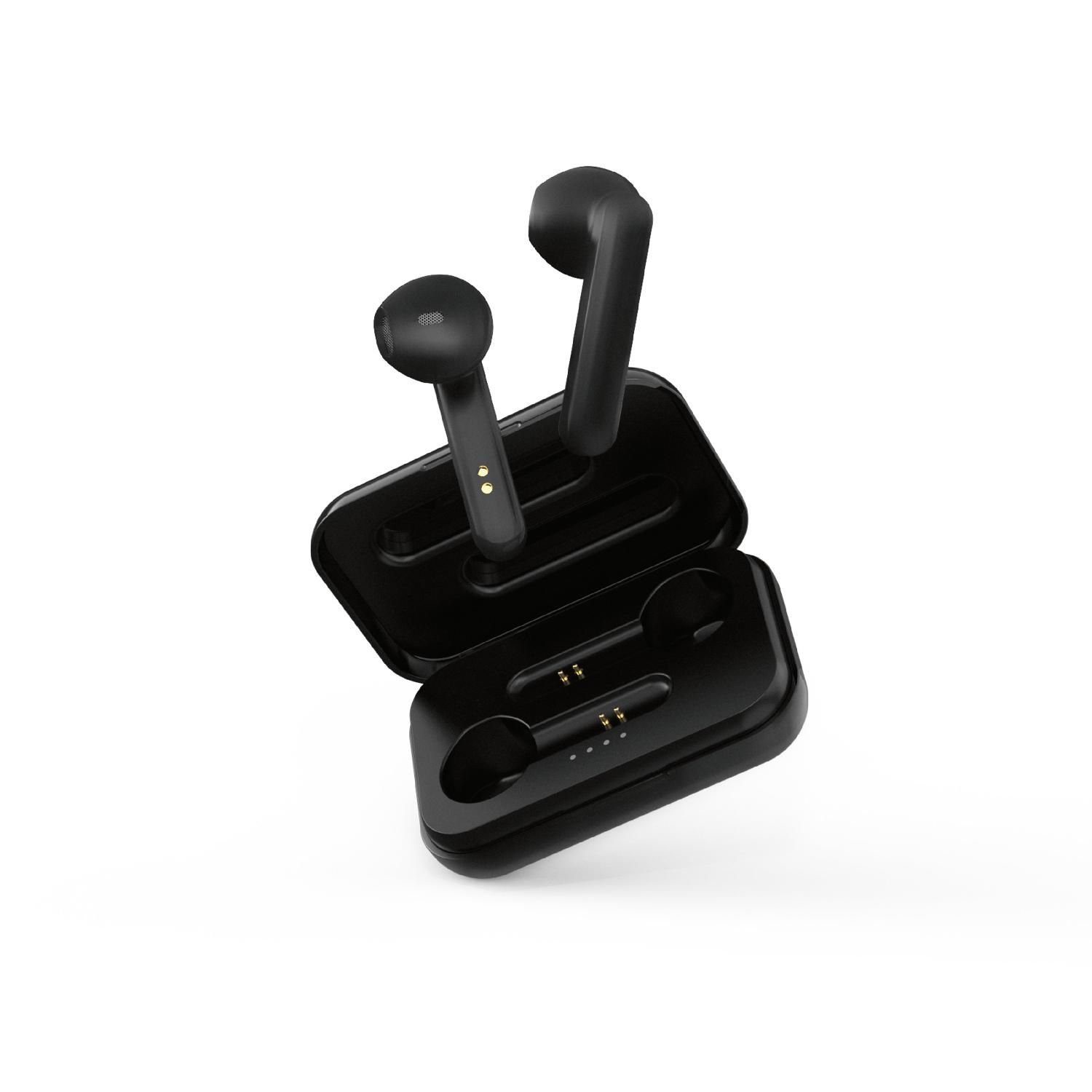 TWS-104 Kopfhörer Bluetooth Kopfhörer 5 STREETZ Herstellergarantie) Touchcontrol Mikrofon, Kabellos inkl. Jahre (integriertes Semi-In-Ear