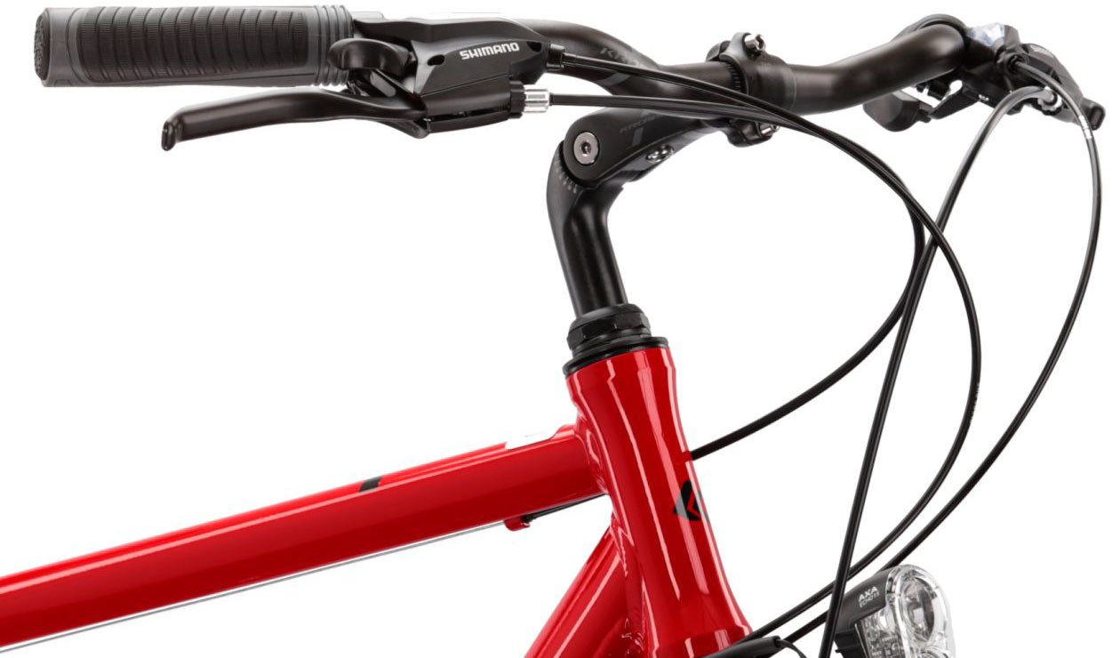 Kross Trekking Bike Trans 3.0 red 21 gears, 21-speed Shimano ACERA M3020 derailleur, derailleur gears