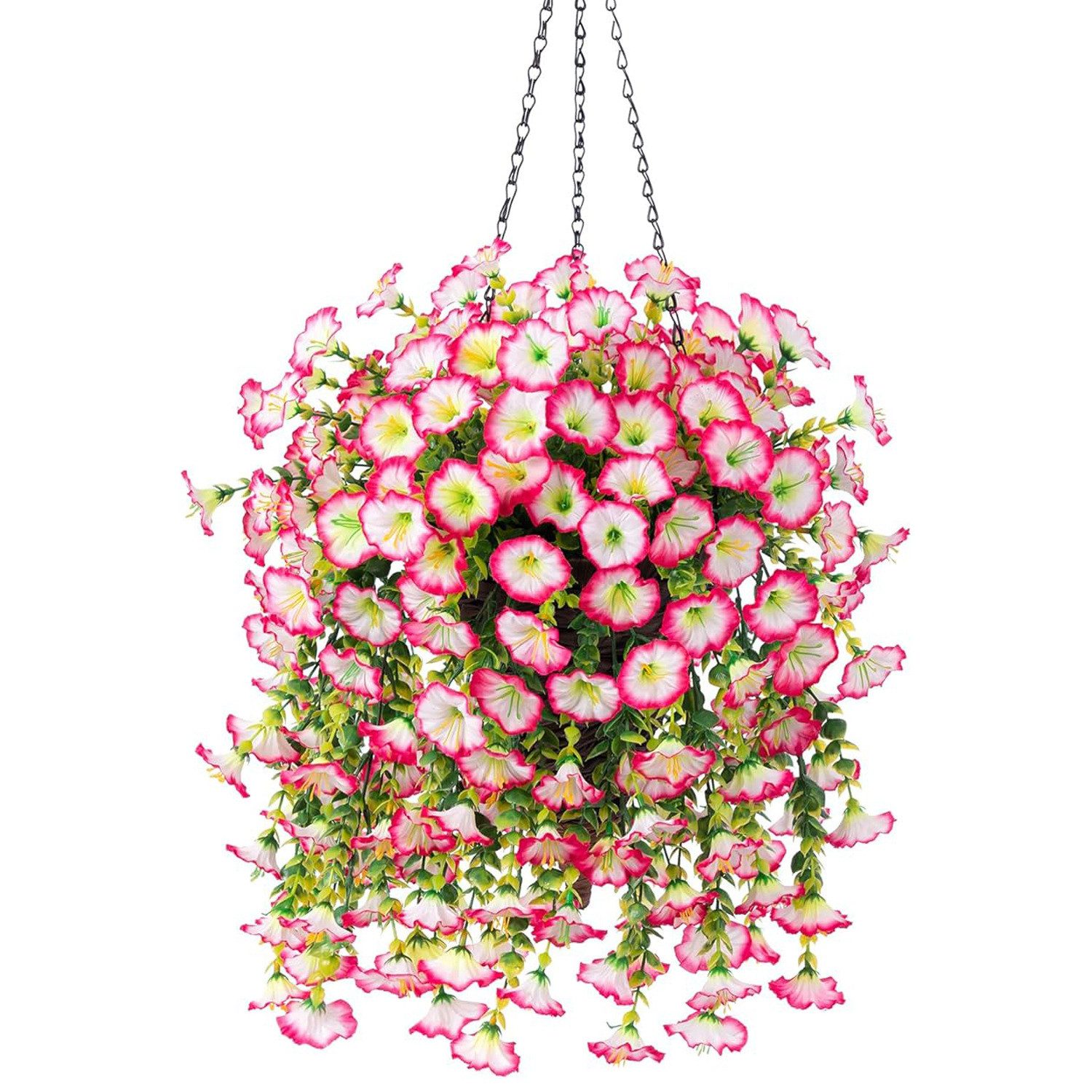 Kunstblumenstrauß 2 Stück Künstlich Hängende Blumen, Kunstblumen Veilchen Hängend, Minicloss