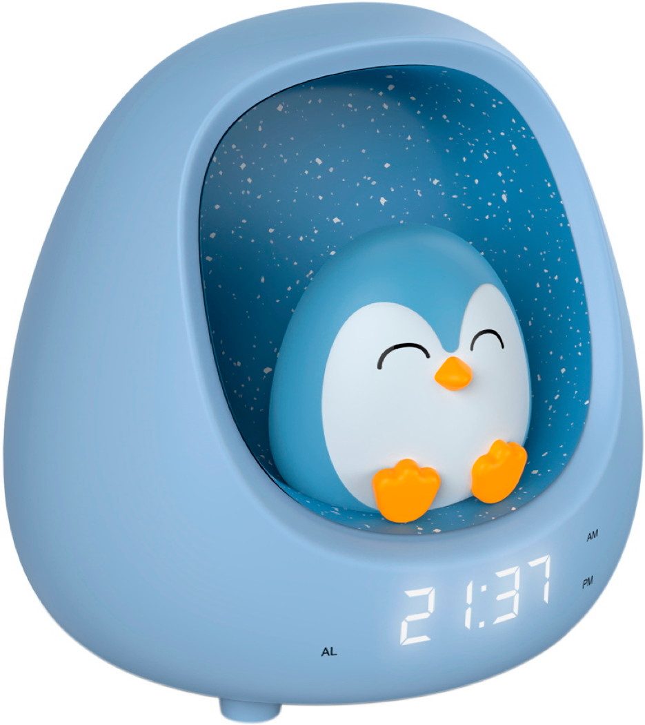 BigBen Kinderwecker Kids Wecker Nachtlicht Penguin Pinguin Nest MYKO Hi Buddies! AU390049