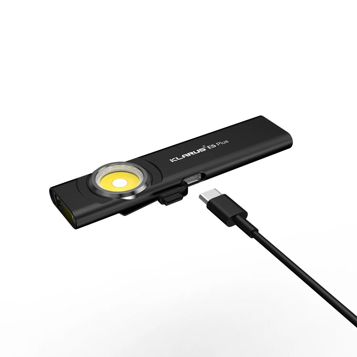 Klarus LED Taschenlampe E5 Plus LED-Taschenlampe 650 Lumen - Schwarz
