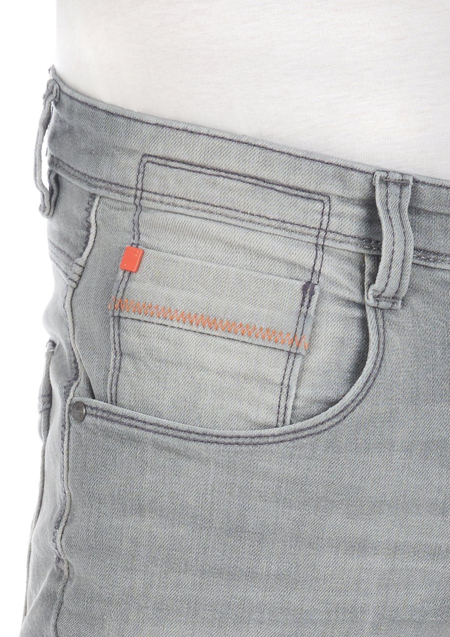 Stretch Grey Denim Slim Slim-fit-Jeans Herren Fit RIVCaspar Hose (G104) Jeanshose riverso mit Denim