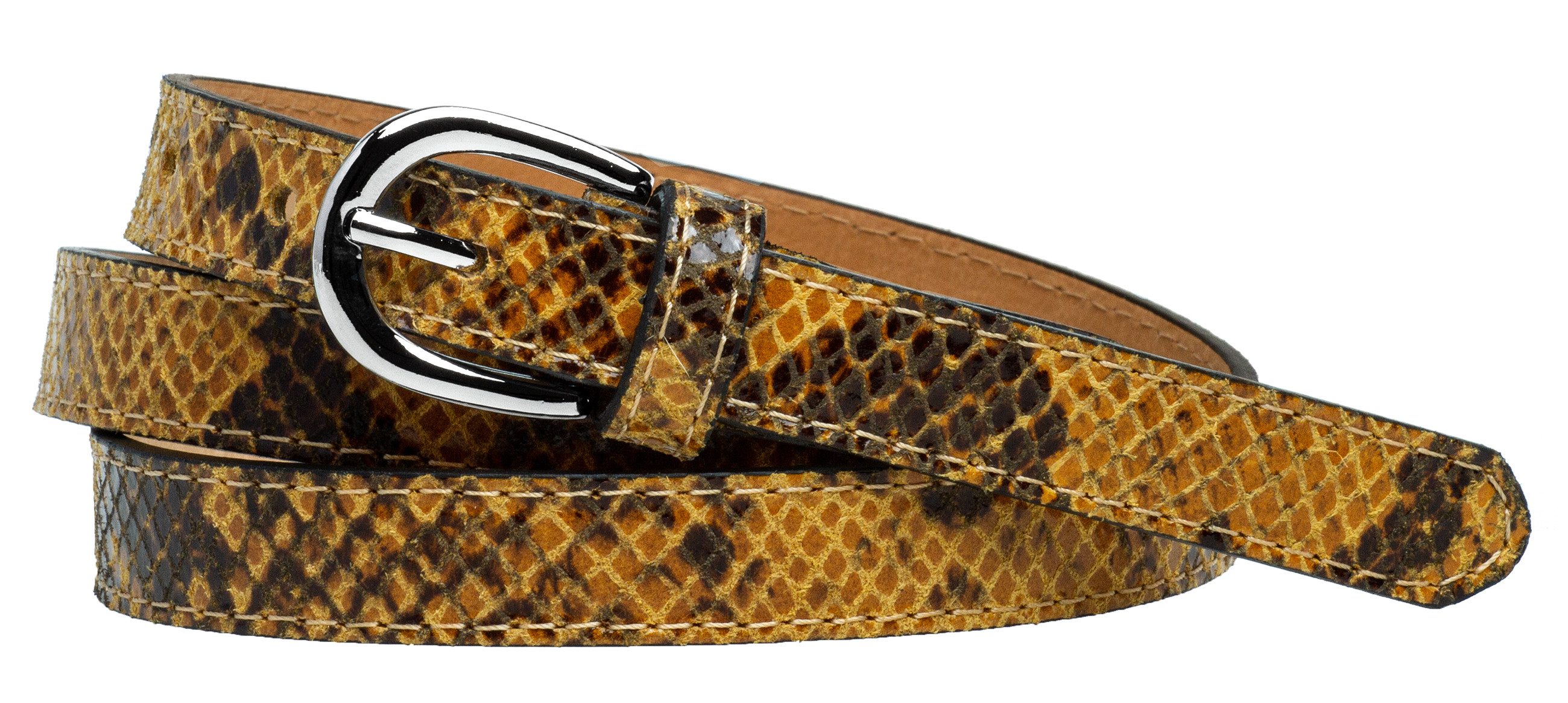 Caspar Taillengürtel GU320 eleganter schmaler Damen günstig online kaufen