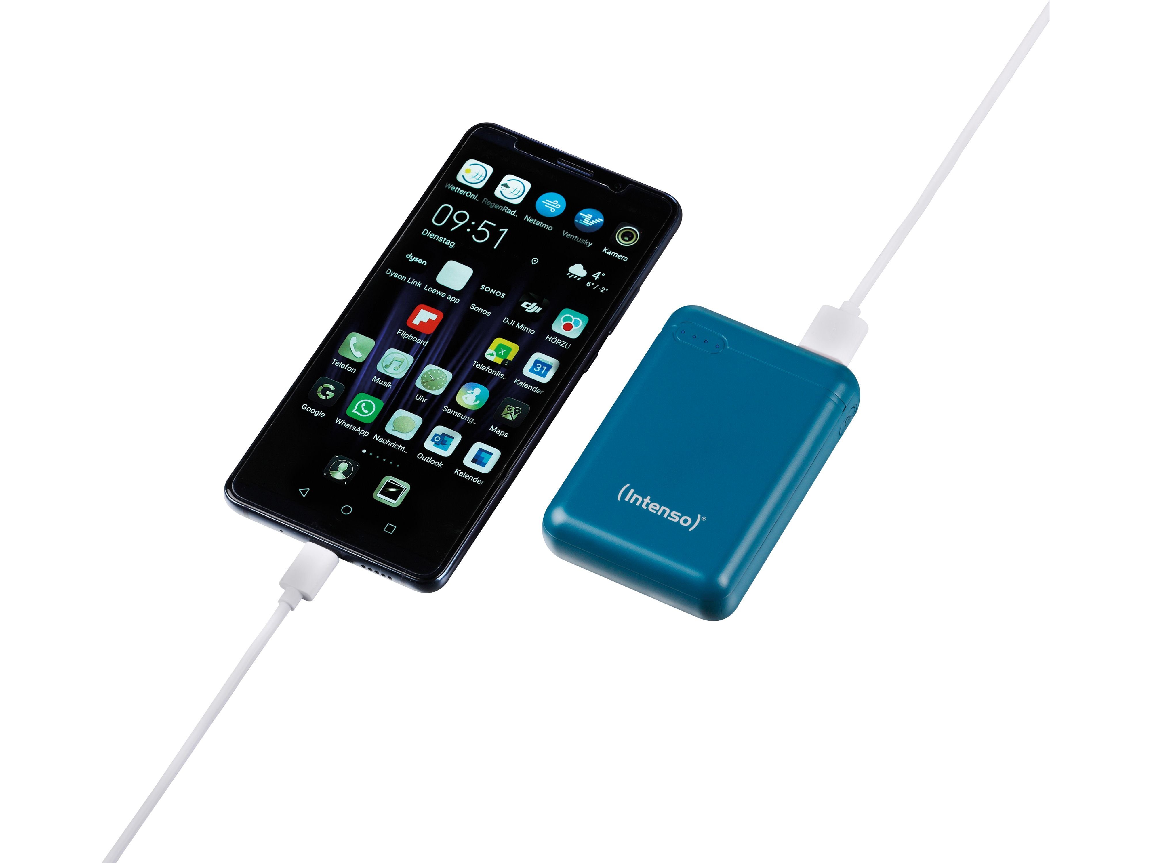 INTENSO Powerbank 7313537 10.000 USB Powerbank Intenso XS 10000,