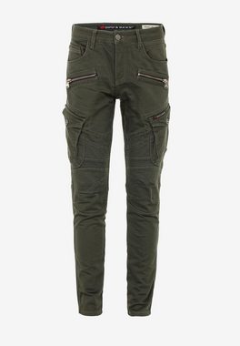 Cipo & Baxx Bequeme Jeans im angesagten Biker-Stil