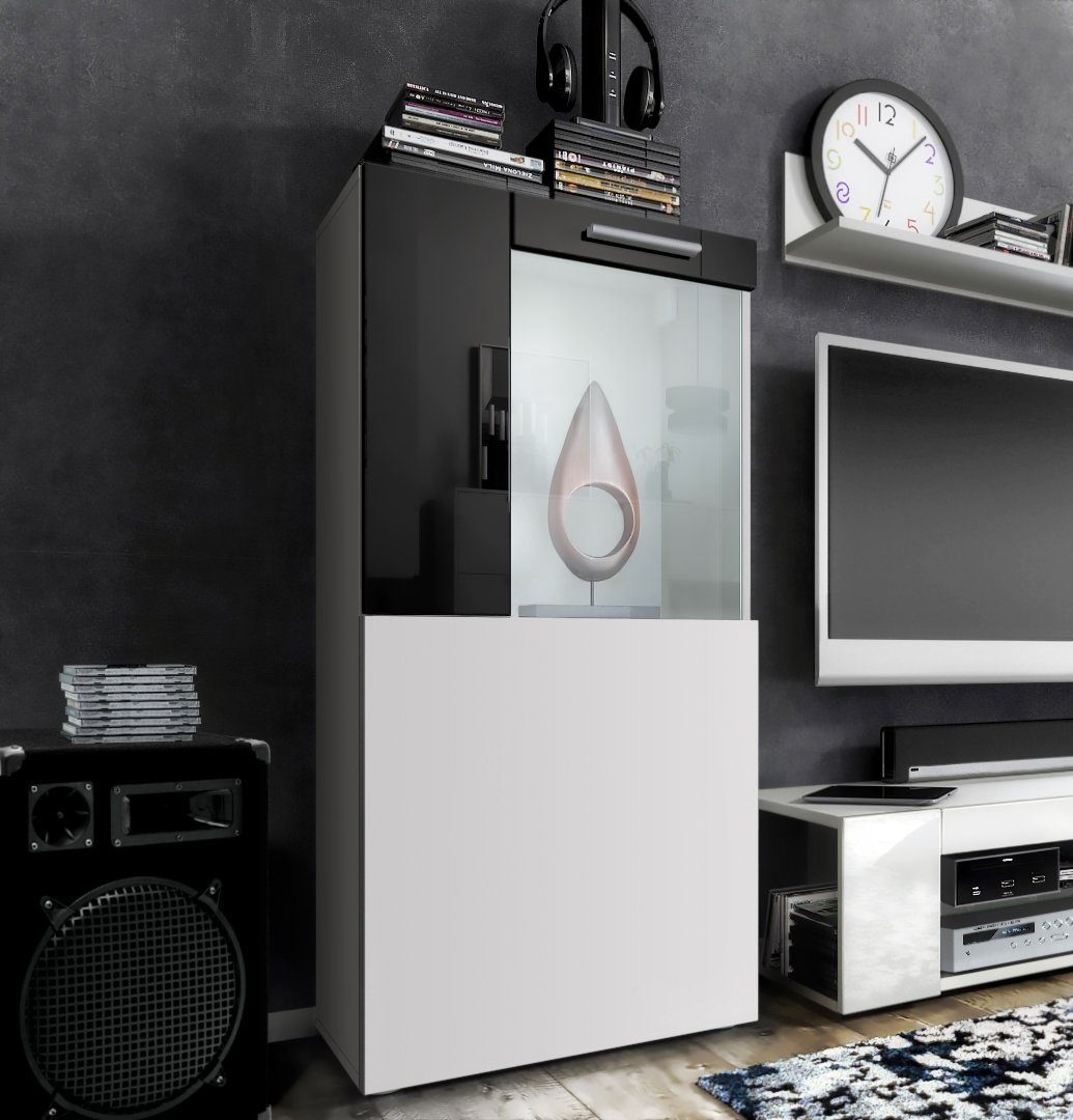 Vladon Standvitrine Movie (Standvitrine/Hängevitrine, mit 1 großen Tür, dah günstig online kaufen