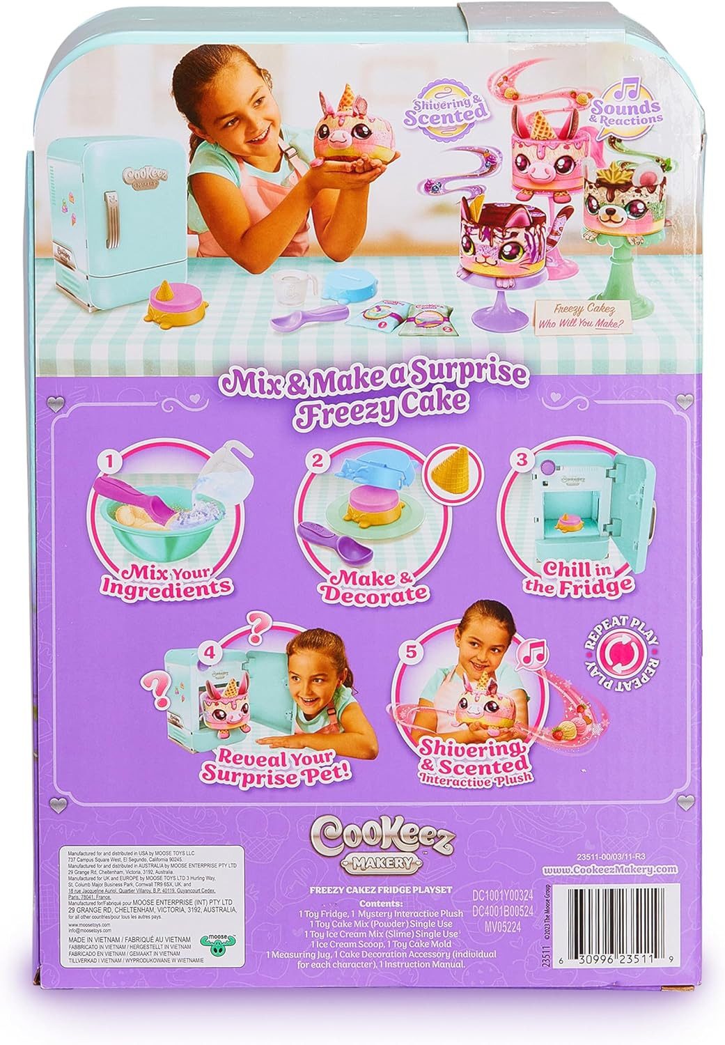 Moose Toys Plüschfigur Moose Toys 36701030 - Cookeez Makery - Freezy Cakez Spielset