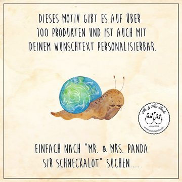 Mr. & Mrs. Panda Aufbewahrungsdose Schnecke Sir - Gelb Pastell - Geschenk, Gute Laune, Lebenszeit, Keksd (1 St), Hochwertige Qualität