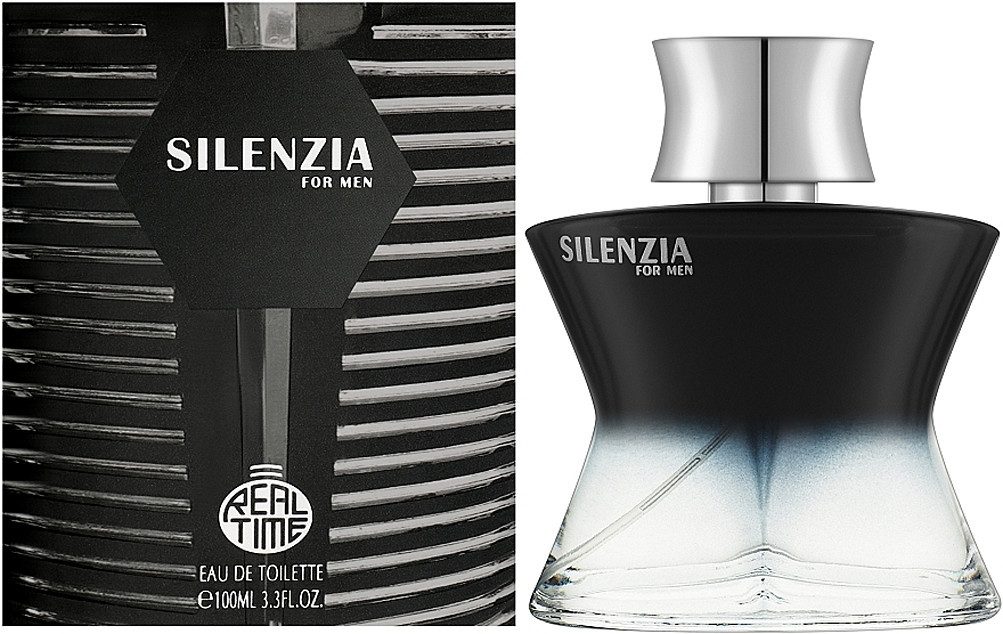 Real Time Eau de Toilette Silenzia for men 100 ml