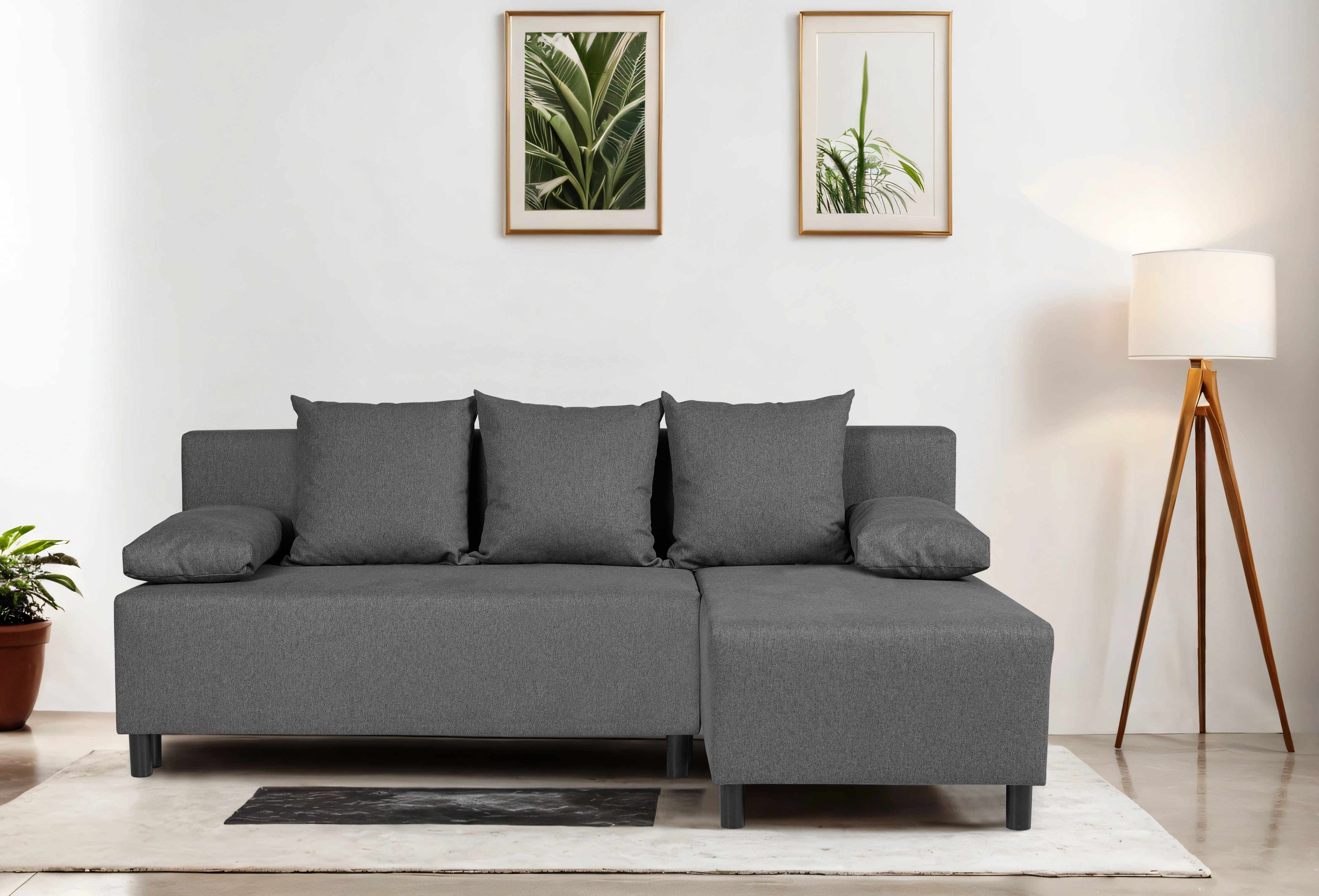 INOSIGN Ecksofa IWALANI, Schlafsofa mit Bettkasten, günstig online kaufen