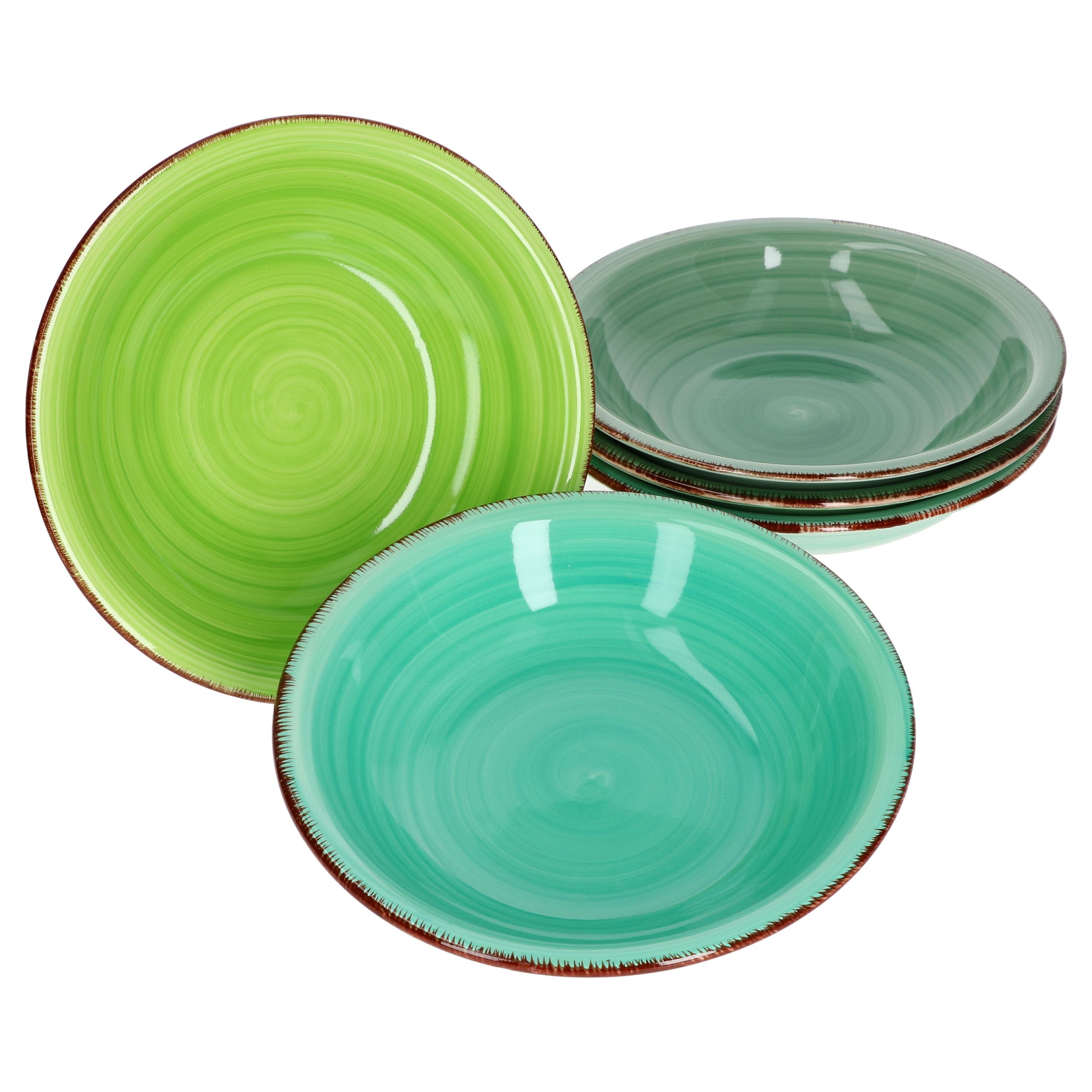 MamboCat Suppenteller 6er Set Suppenteller Green