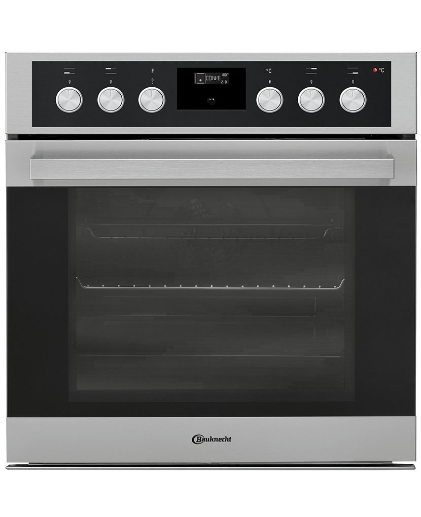 BAUKNECHT Backofen HIK5 EN8VS PT, mit Haltegitter, 14 Funktionen, Maxi Cooking, Pizzafunktion, SoftClose-Backofentür
