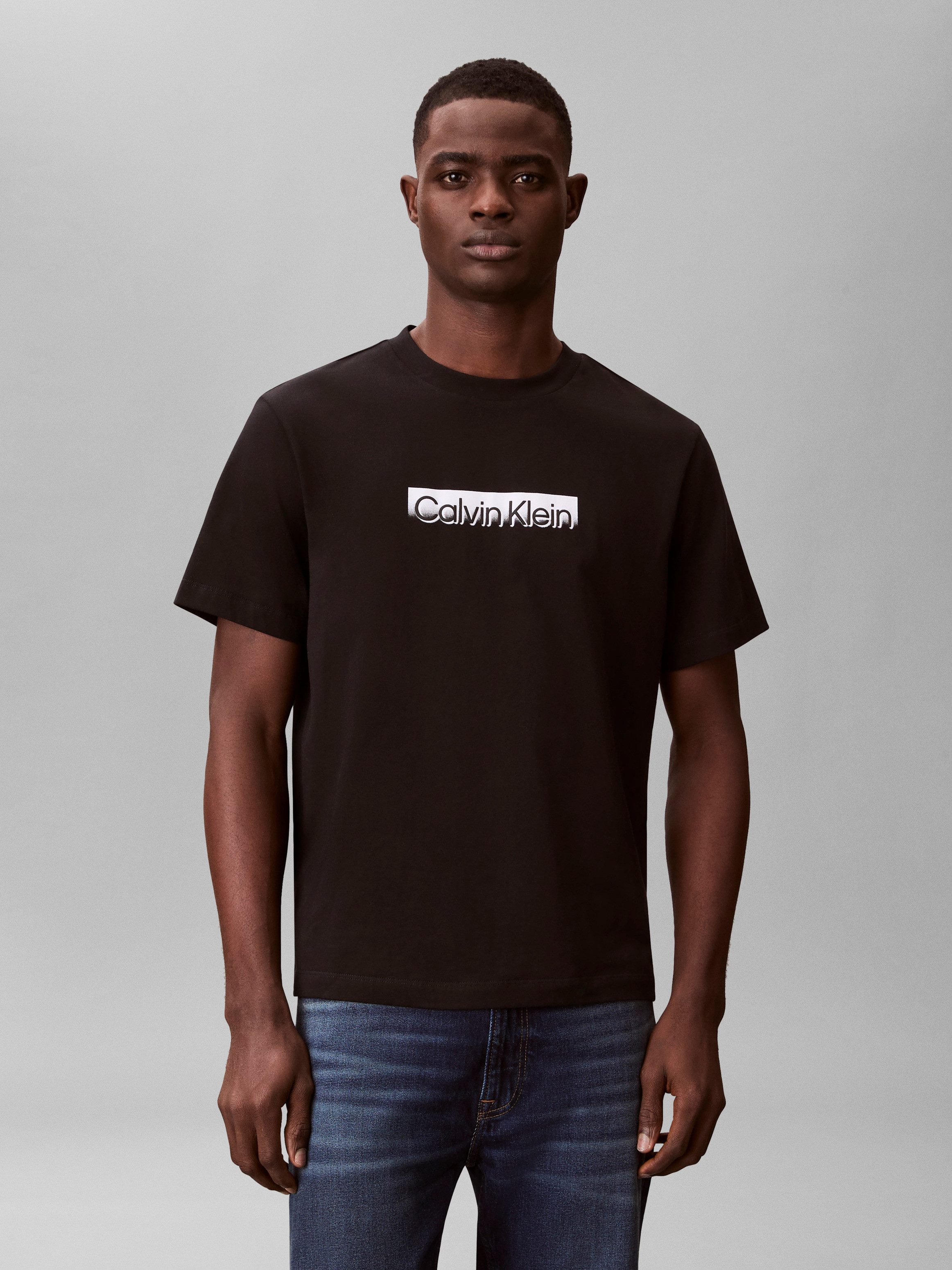 Calvin Klein T-Shirt 20S EU WHOLESALE SPORTSWEAR GRAP Regular fit mit Rundhalsausschnitt