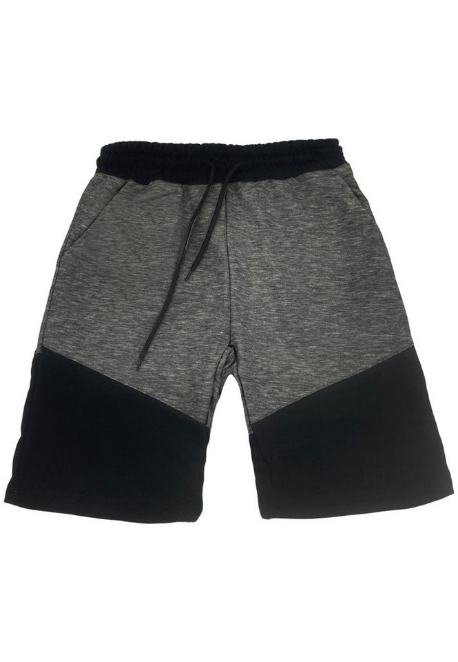 FORBEST Sweatshorts Kurze Basic Sport Sweat Shorts (1-tlg) 4128 in  Dunkelgrau