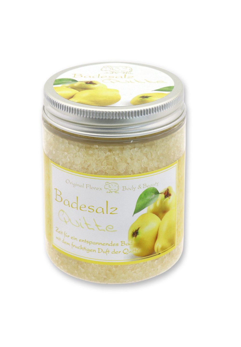 Gerlinde Hofer _ Florex GmbH Badezusatz B1420MC Quitte, Badesalz Badezusatz mit Bio Schafmilch 300 g