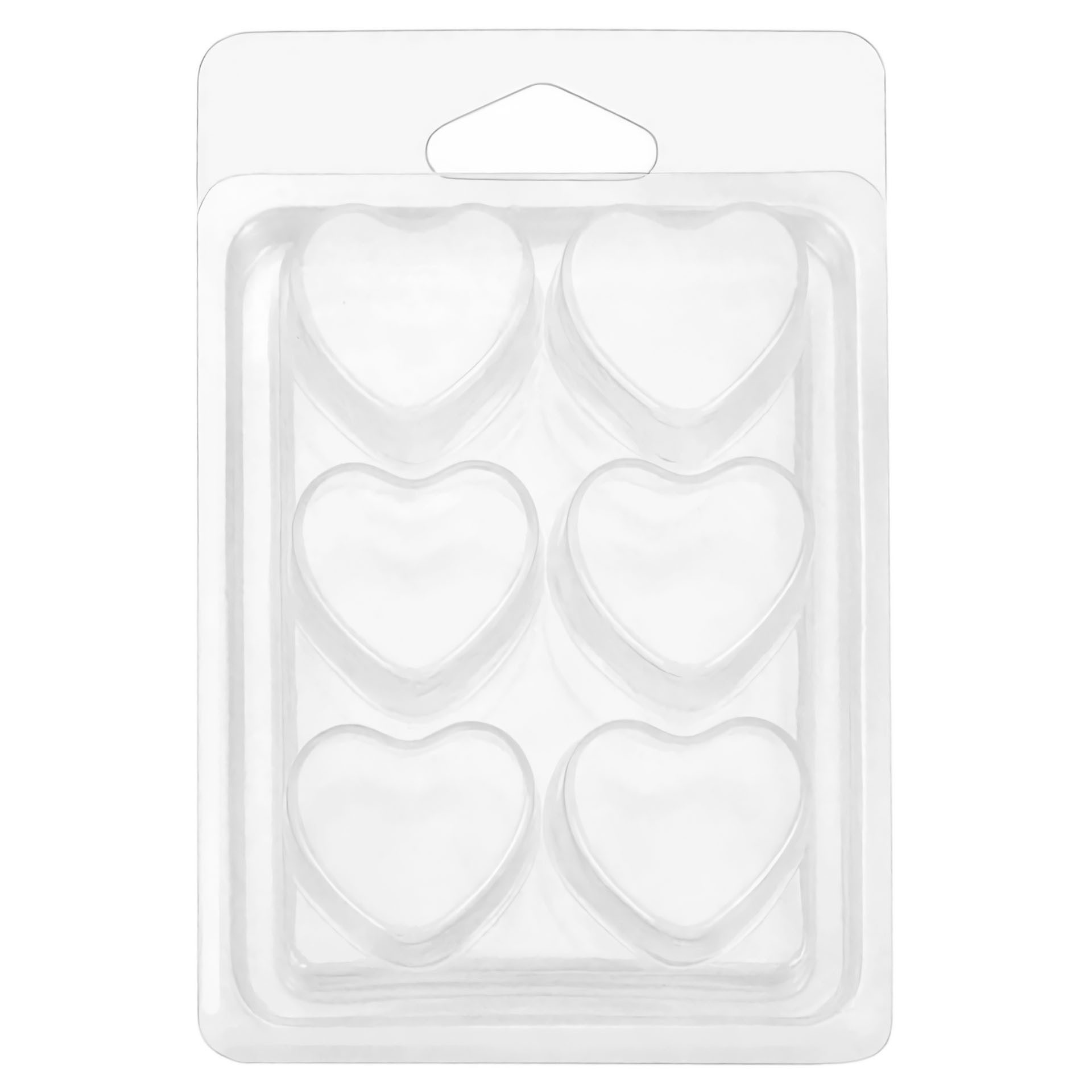 DistrEbution Duftkerze Wax Melt Gießform, transparente PET Gießform