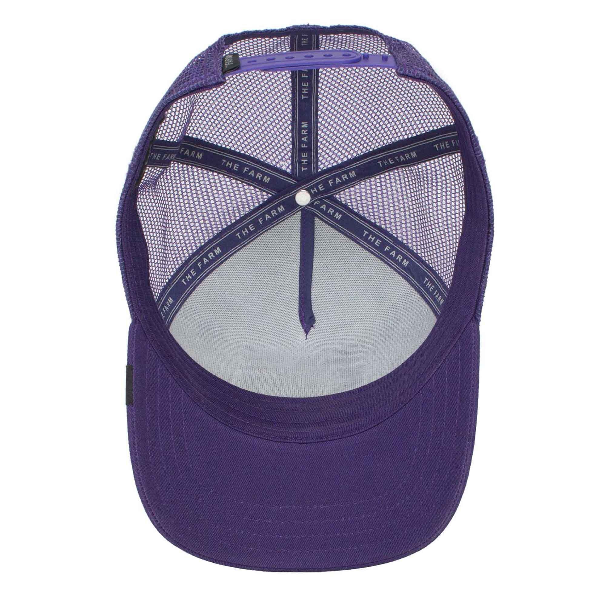 GOORIN Bros. Baseball Kappe, Cap The One Wolf - Cap Frontpatch, purple Unisex Lone Trucker Size