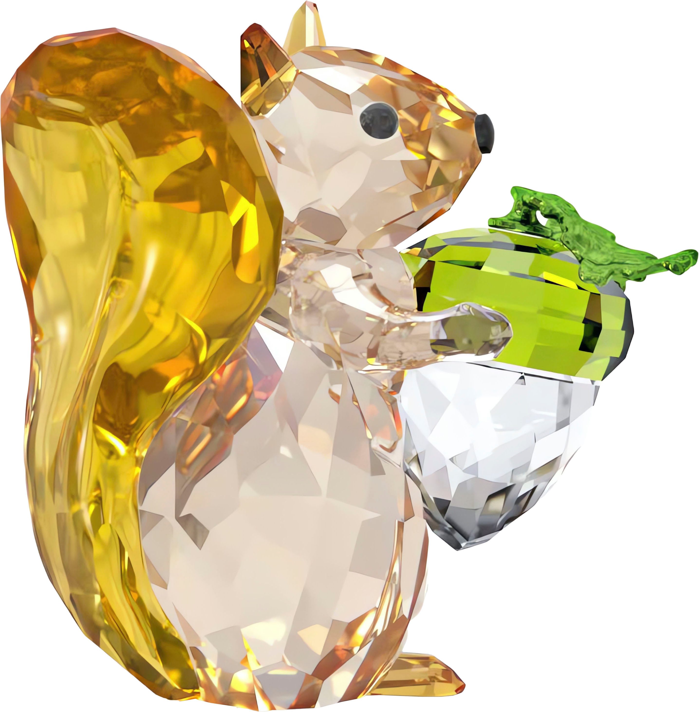 Swarovski Tierfigur Deko Kristall Sammelfigur Idyllia Eichhörnchen und Eich günstig online kaufen