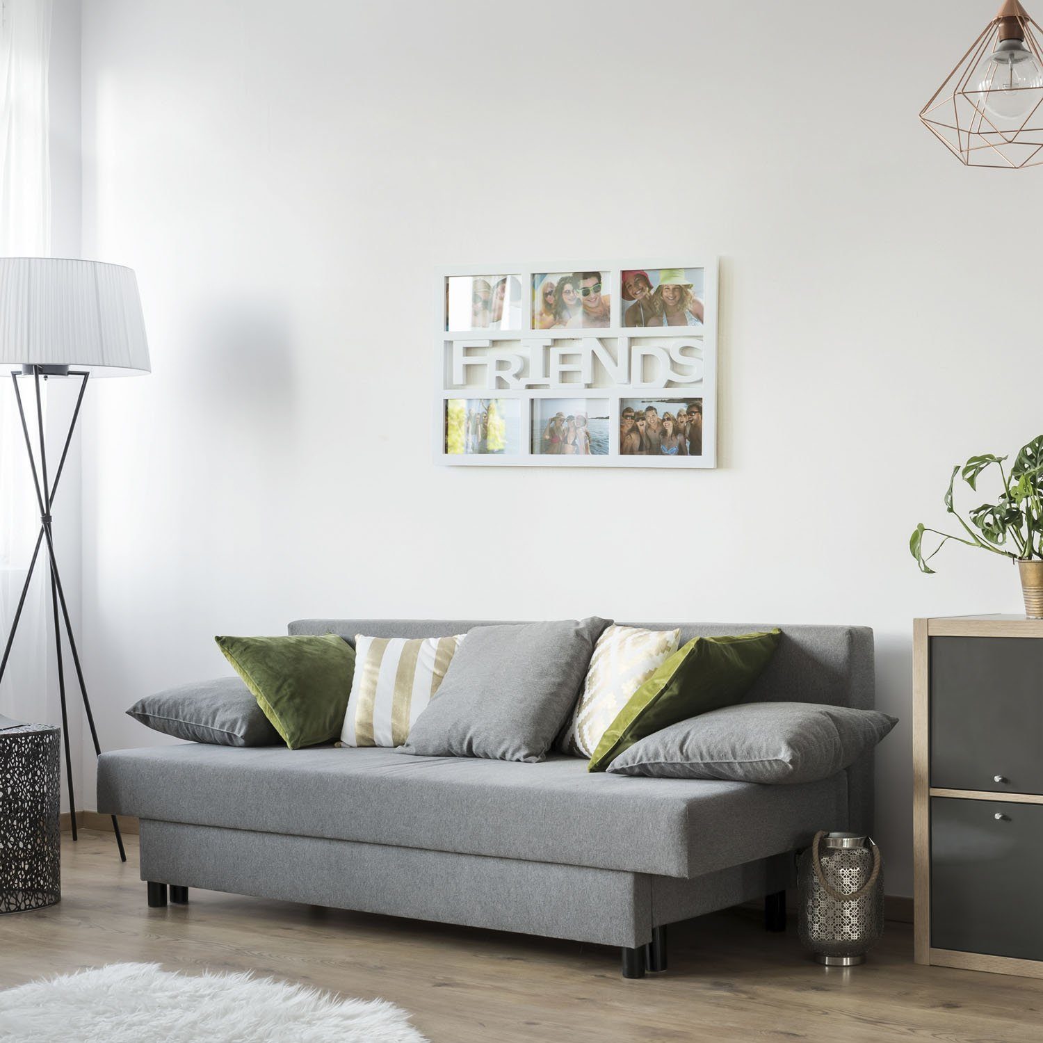 Goods+Gadgets Bilderrahmen XXL Fotorahmen Bildergalerie, für günstig online kaufen