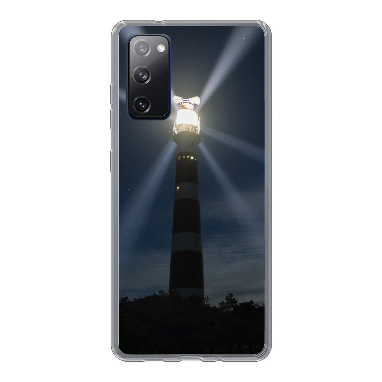 Handyhülle Leuchtturm von Ameland in der Abenddämmerung