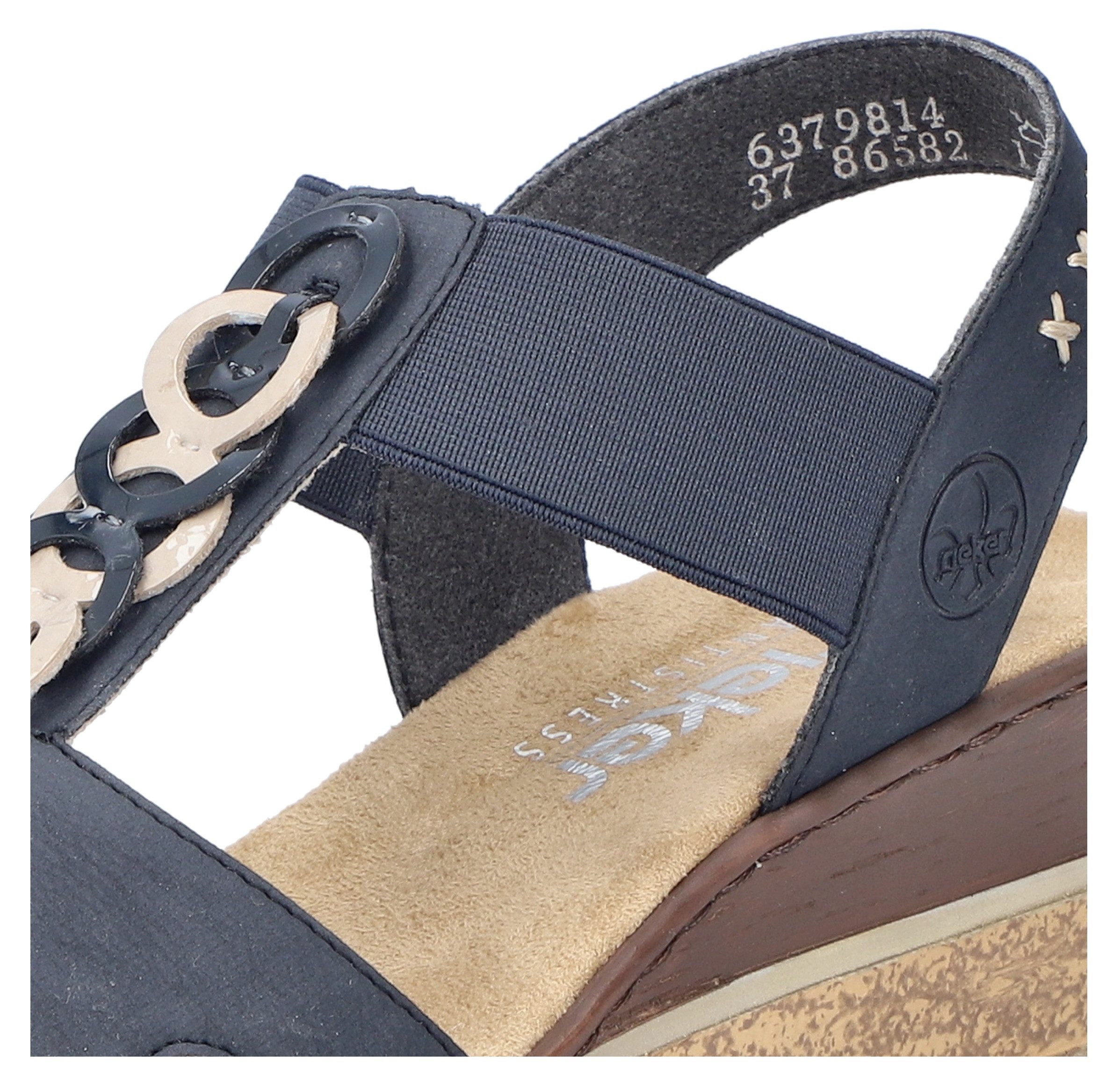 Rieker Keilsandalette Sommerschuh, Sandale, Plateausandale mit günstig online kaufen