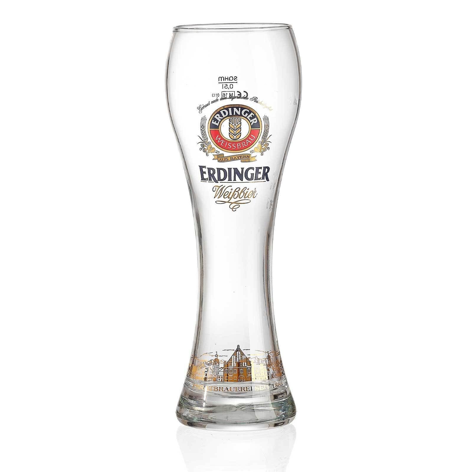 Ritzenhoff & Breker Bierglas Erdinger Weißbierglas 500 ml, Glas