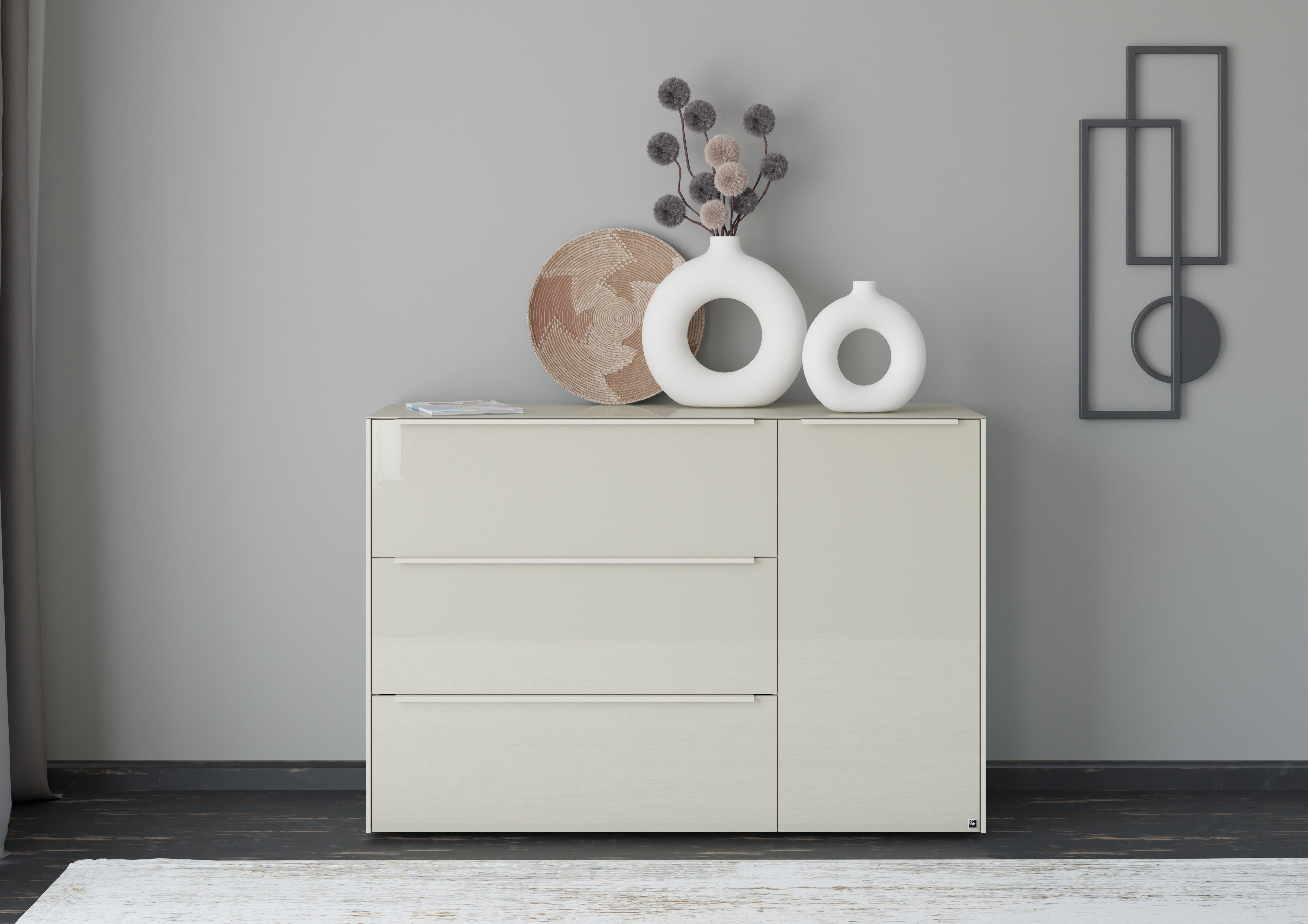 set one by Musterring Sideboard Reno (1 St), Mit Gleitern und in verschiedenen Farben erhältlich