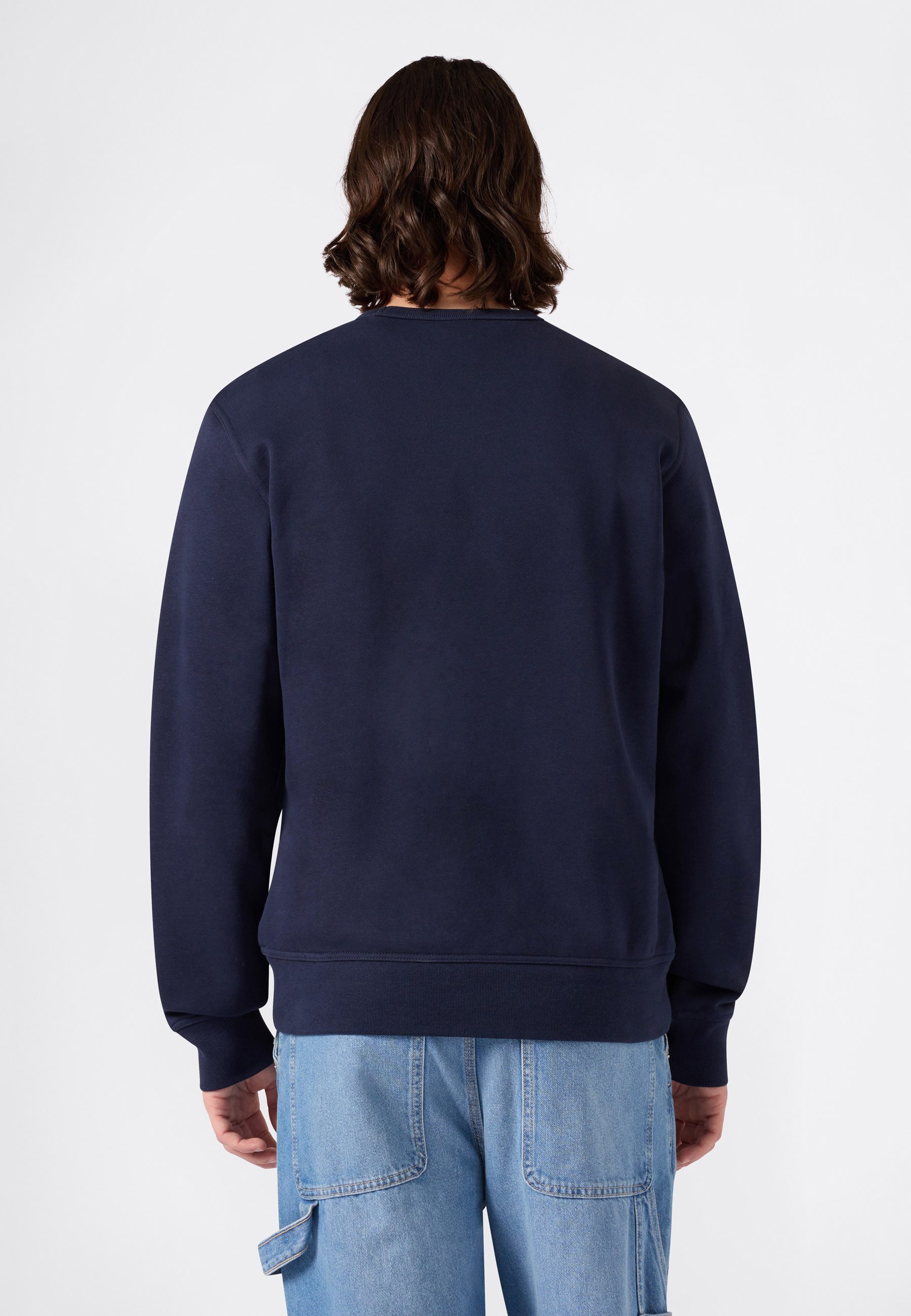 Champion Sweatshirt SPORTWEAR CREWNECK Standard Fit Langarm-Design, aus Baumwolle und Polyester, Standard Fit