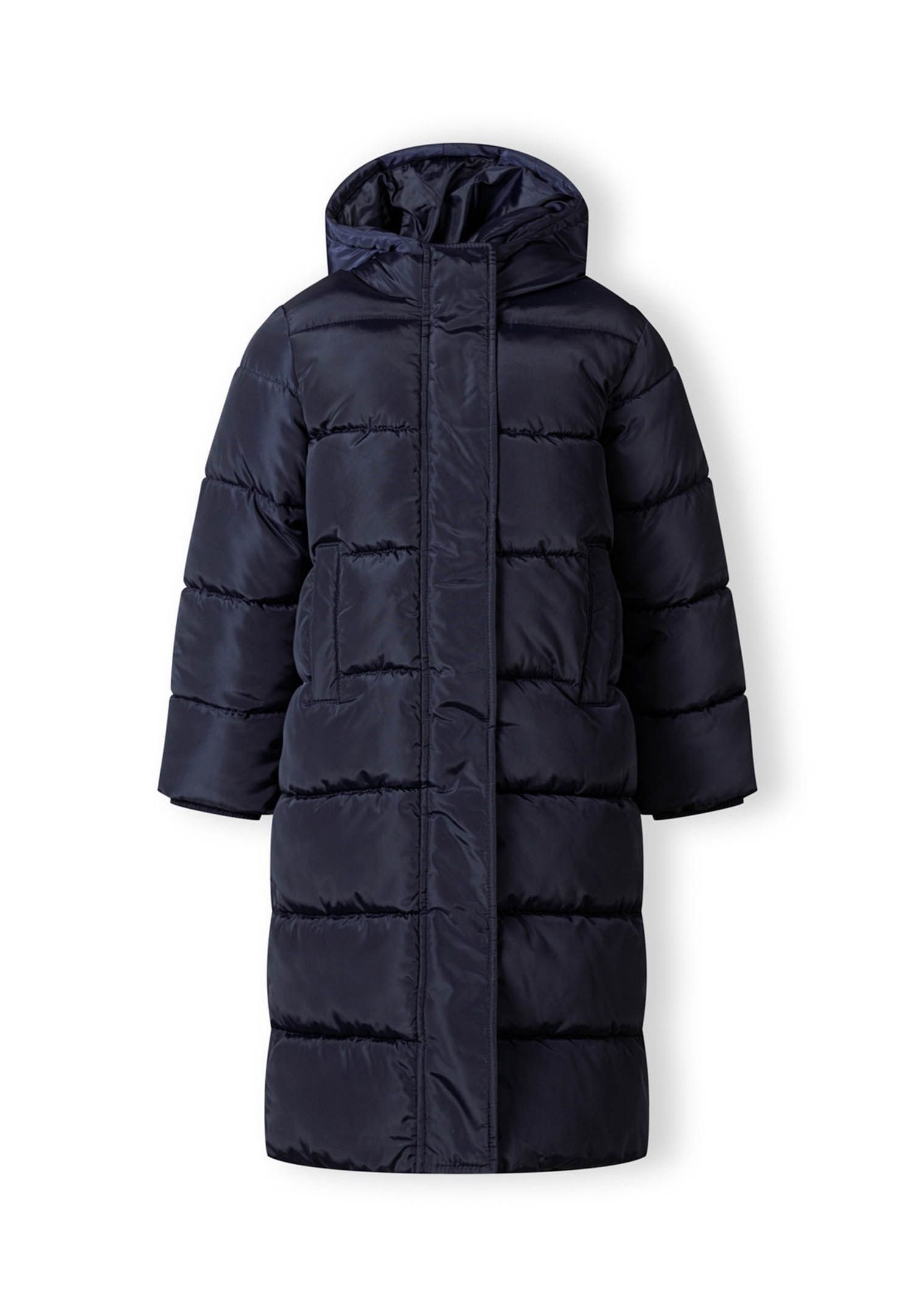 MINOTI Winterjacke Lange, gesteppte Winterjacke mit Kapuze und Reißverschlü günstig online kaufen