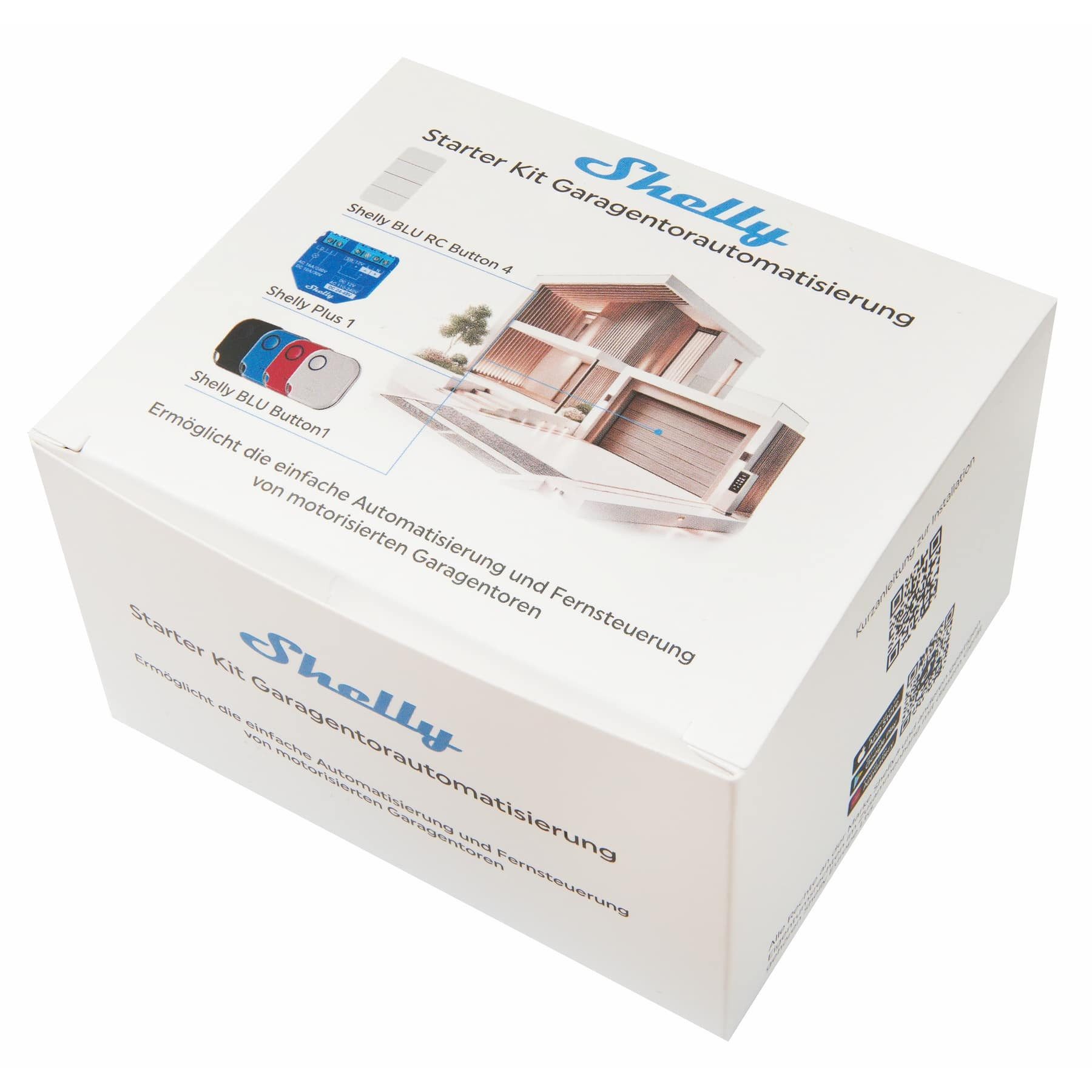 Shelly SHELLY Starter Kit Smartes Garagentor Smart-Home Starter-Set