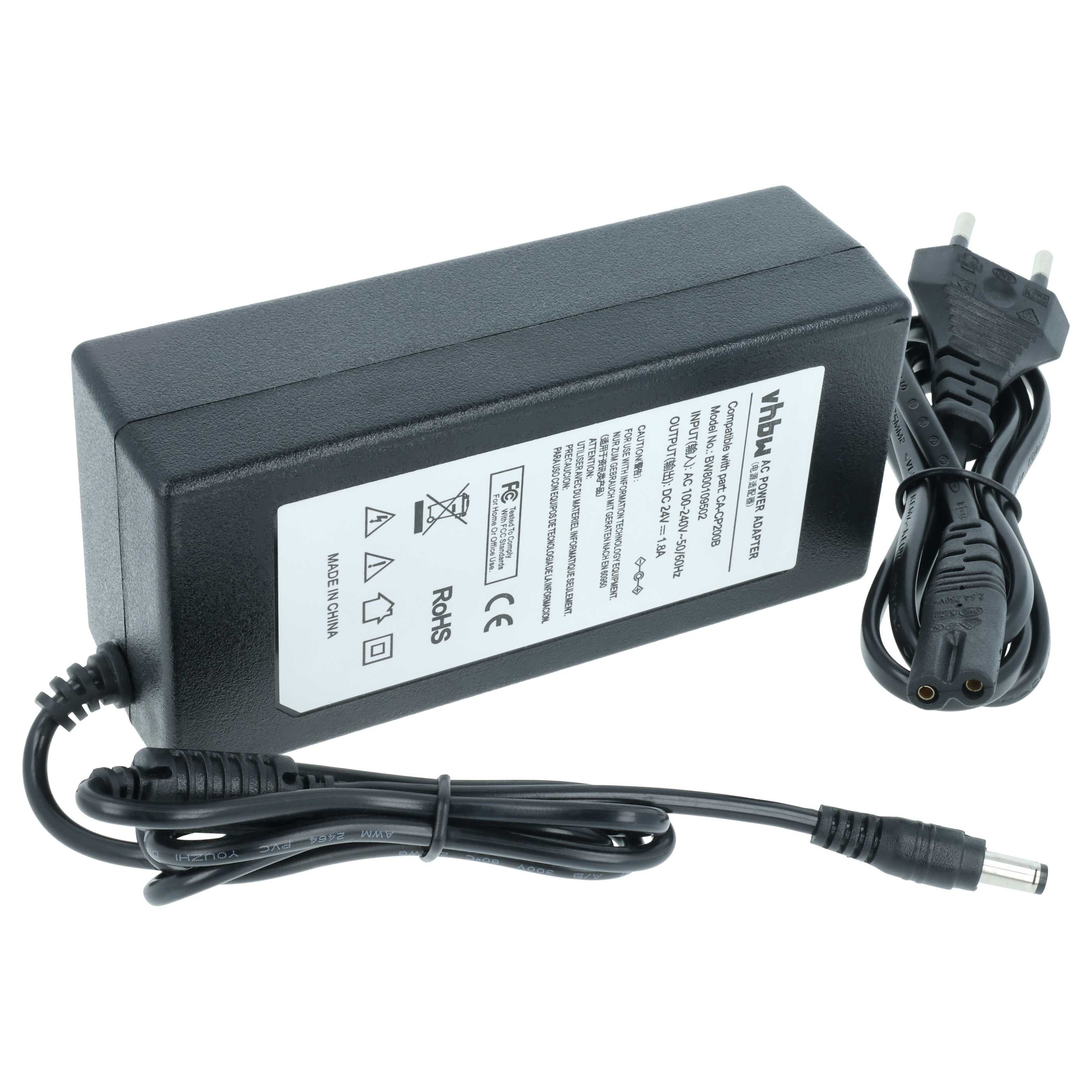 vhbw Netzteil Ersatz für Canon CA-CP200B, CA-CP200W für Drucker Netzteil