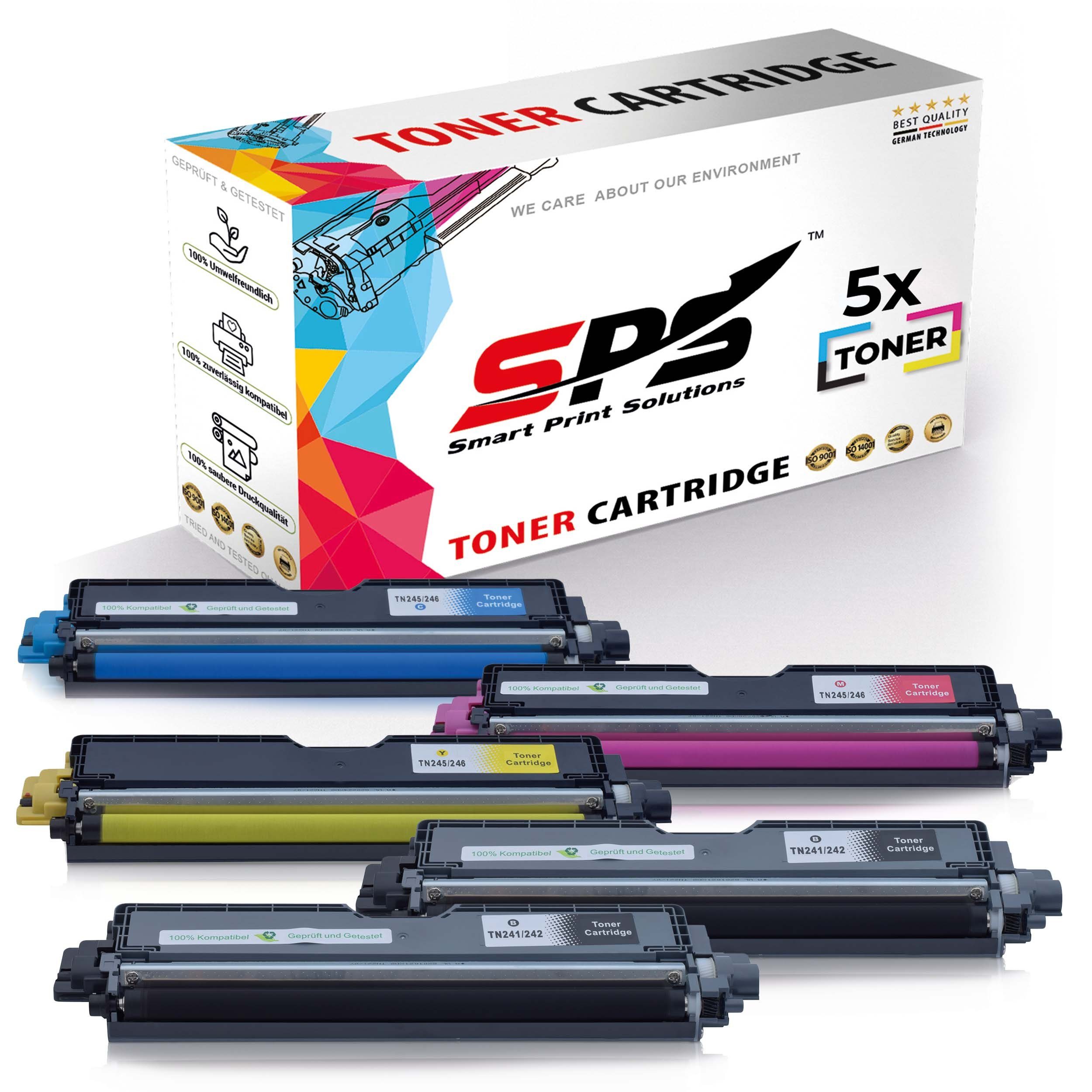 SPS Tonerkartusche 5x Multipack Set Kompatibel für Brother DCP-9015, (5er Pack, 5x Toner)