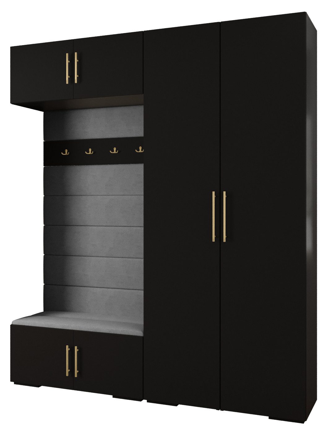 ABIKS MÖBEL Kompaktgarderobe INOVA 3 SATZ günstig online kaufen