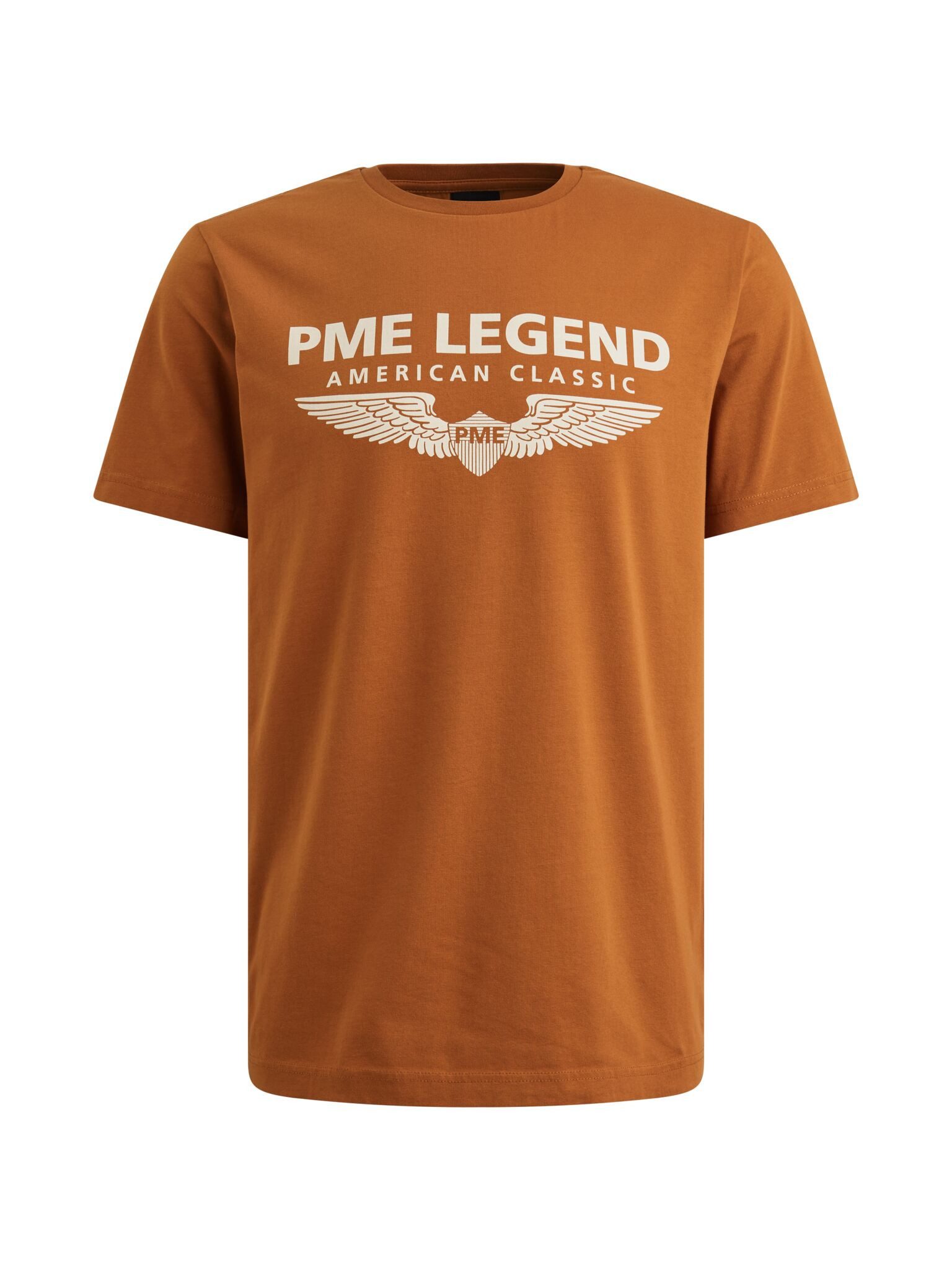 PME LEGEND T-Shirt mit eingefasstem Rundhalsausschnitt mit Rollkante – Bild 5 von 5