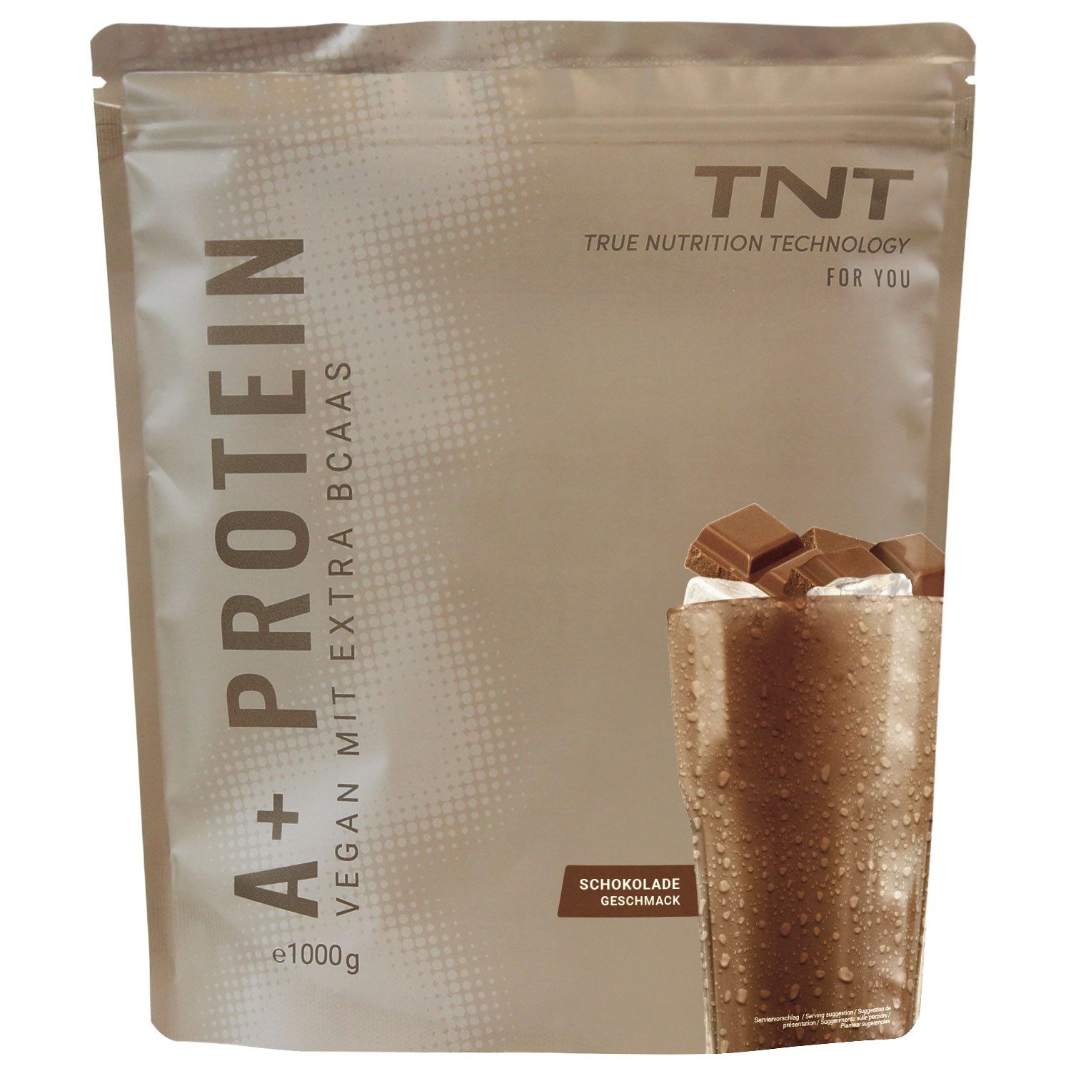 TNT (True Nutrition Technology) A+ Protein - Pflanzlicher Protein-Shake lecker wie ein Whey Pulver