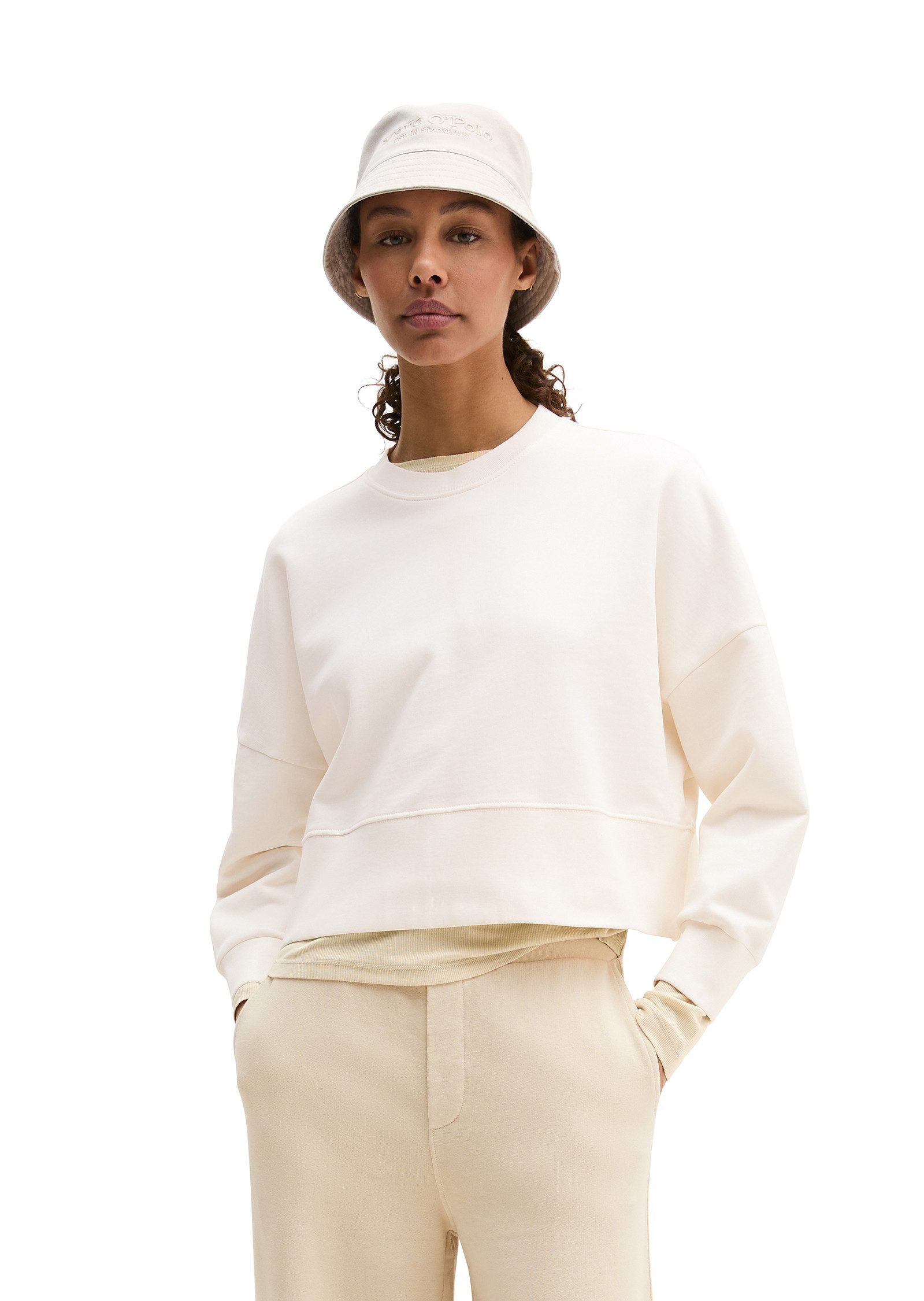 Marc O'Polo Sweatshirt aus reiner Bio-Baumwolle