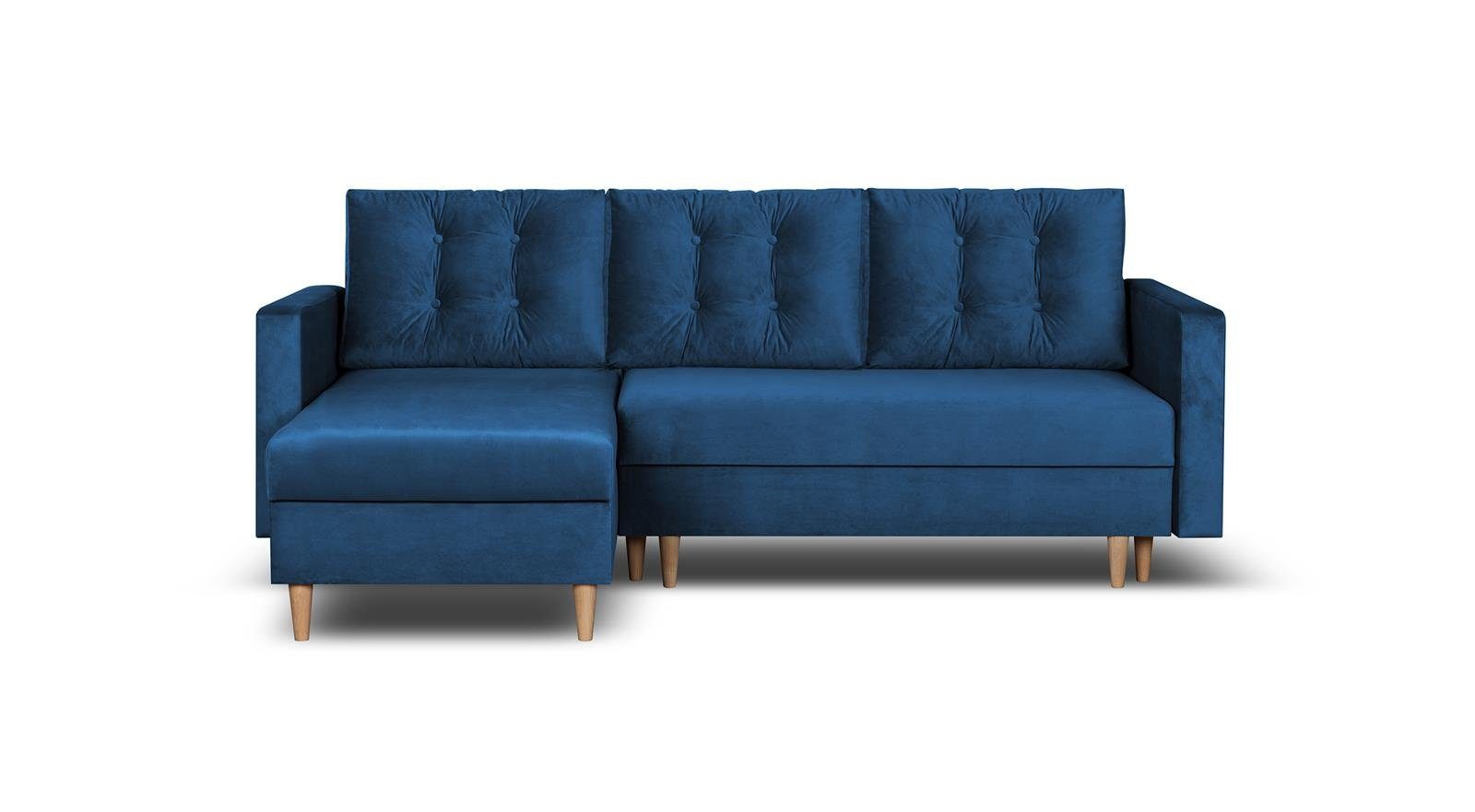 Beautysofa Ecksofa mit Schlaffunktion Sigurd L, günstig online kaufen