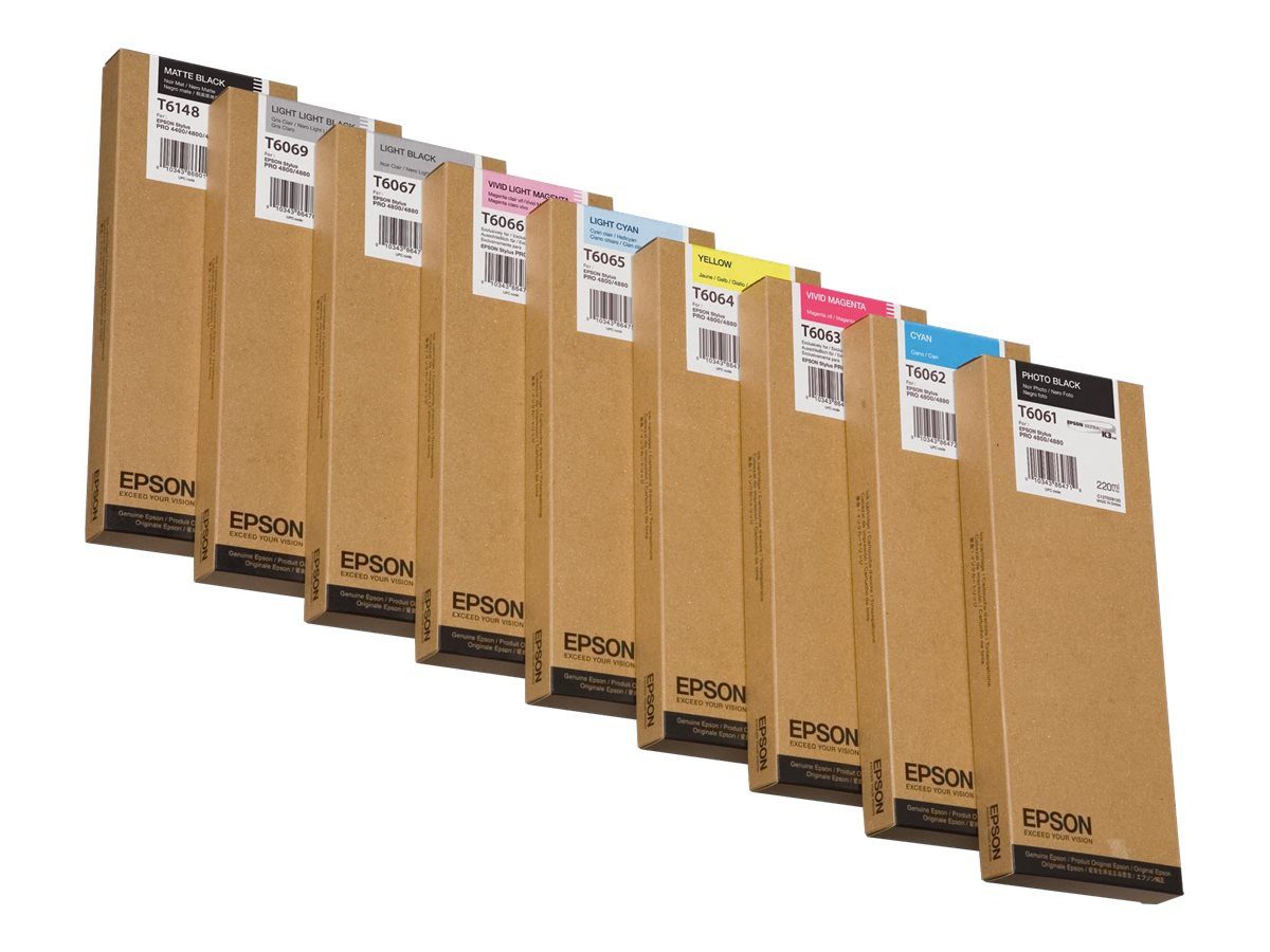 EPSON T6067 Schwarz Tintenpatrone Tintenpatrone
