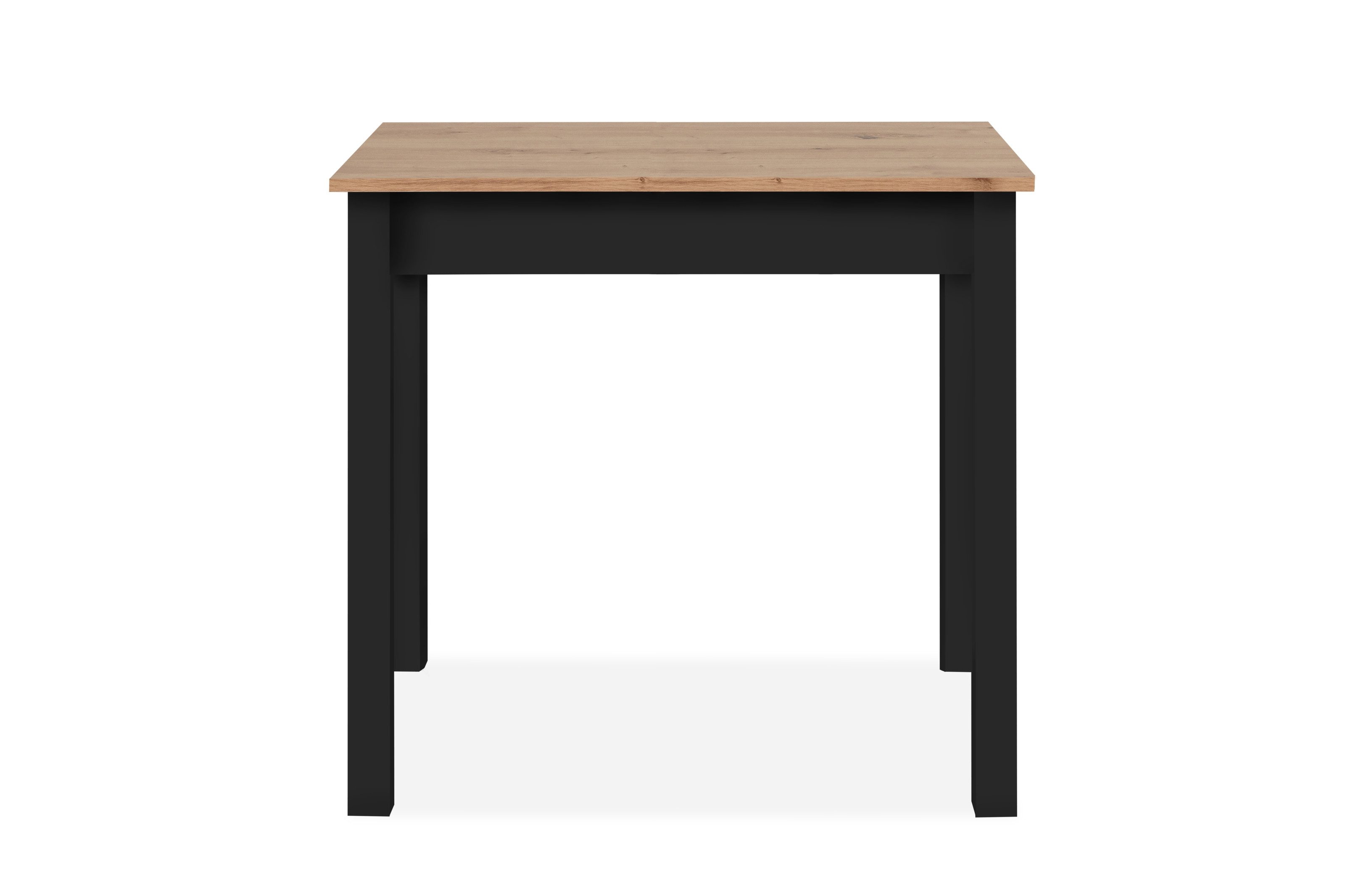 Finori Esstisch in Artisan Eiche Dekor / Schwarz - 110x76x67cm (BxHxT)