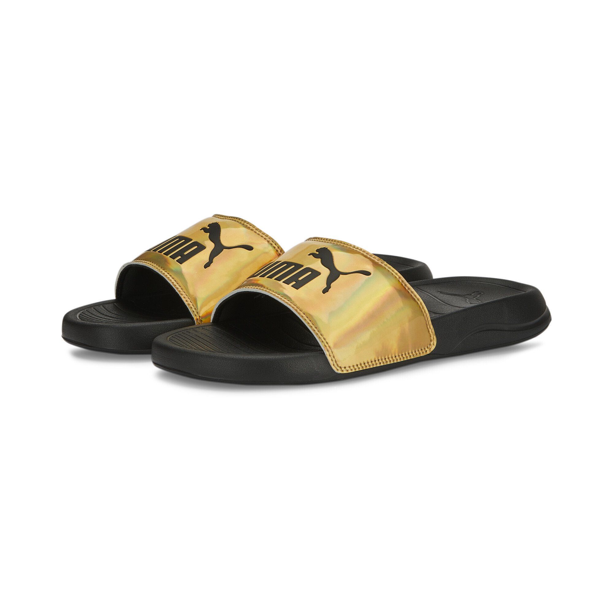 PUMA Popcat Black Iridescent Sandale Damen Iridescent Metallic 20 Slides