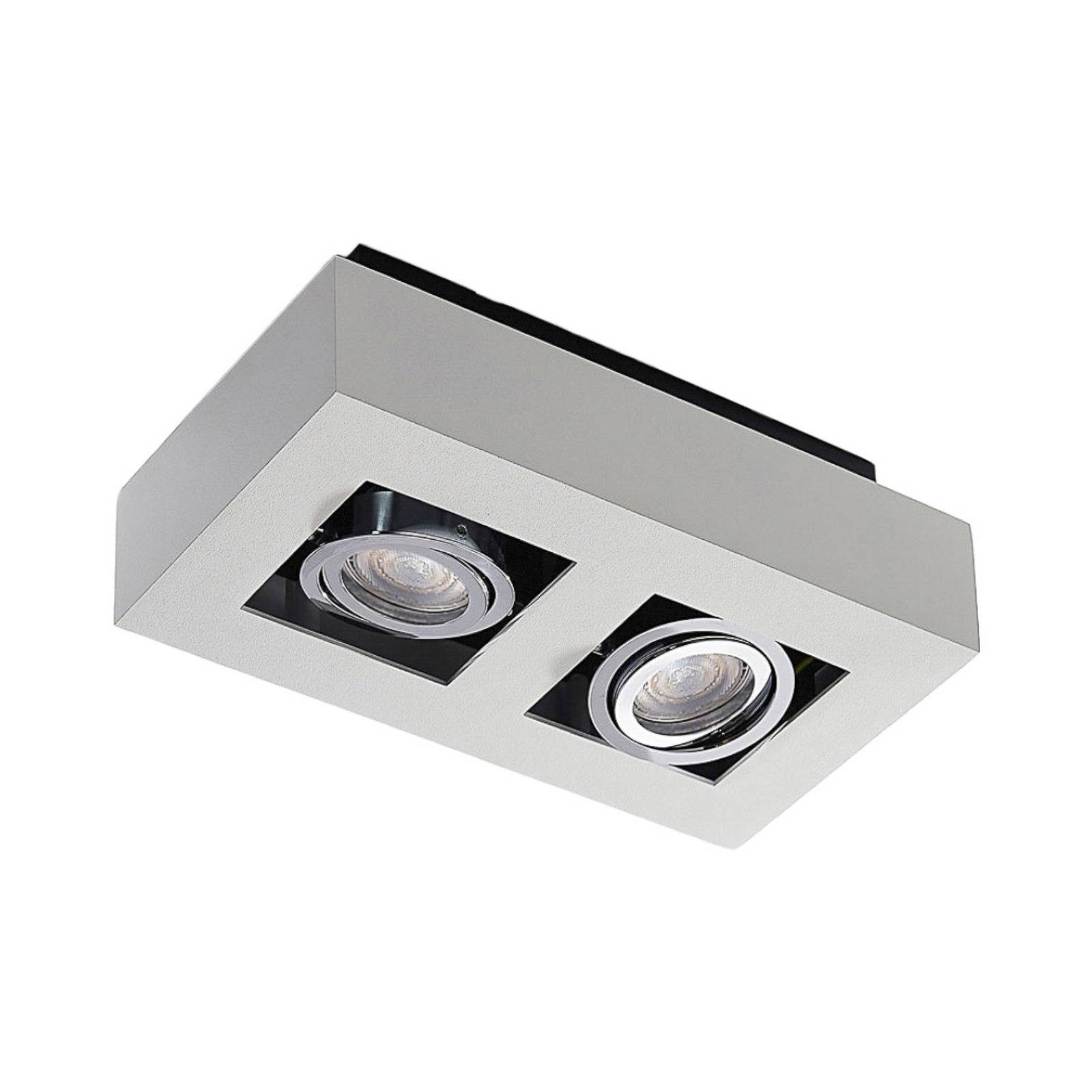 Arcchio Vince, Metall, Weiß IP20, 2 x 10 W LED