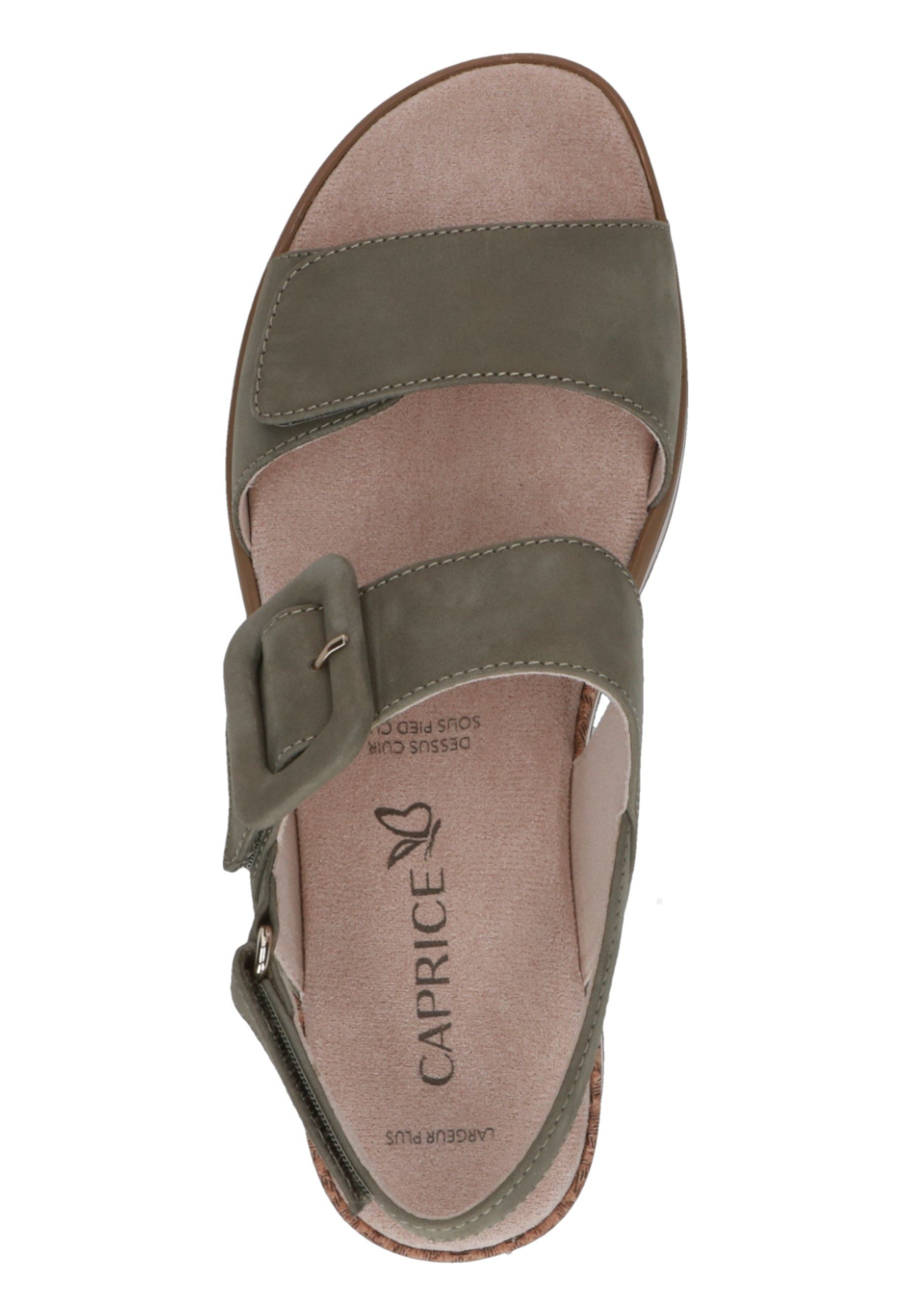 Caprice 9-28753-42 724 Olive Nubuc Sandale