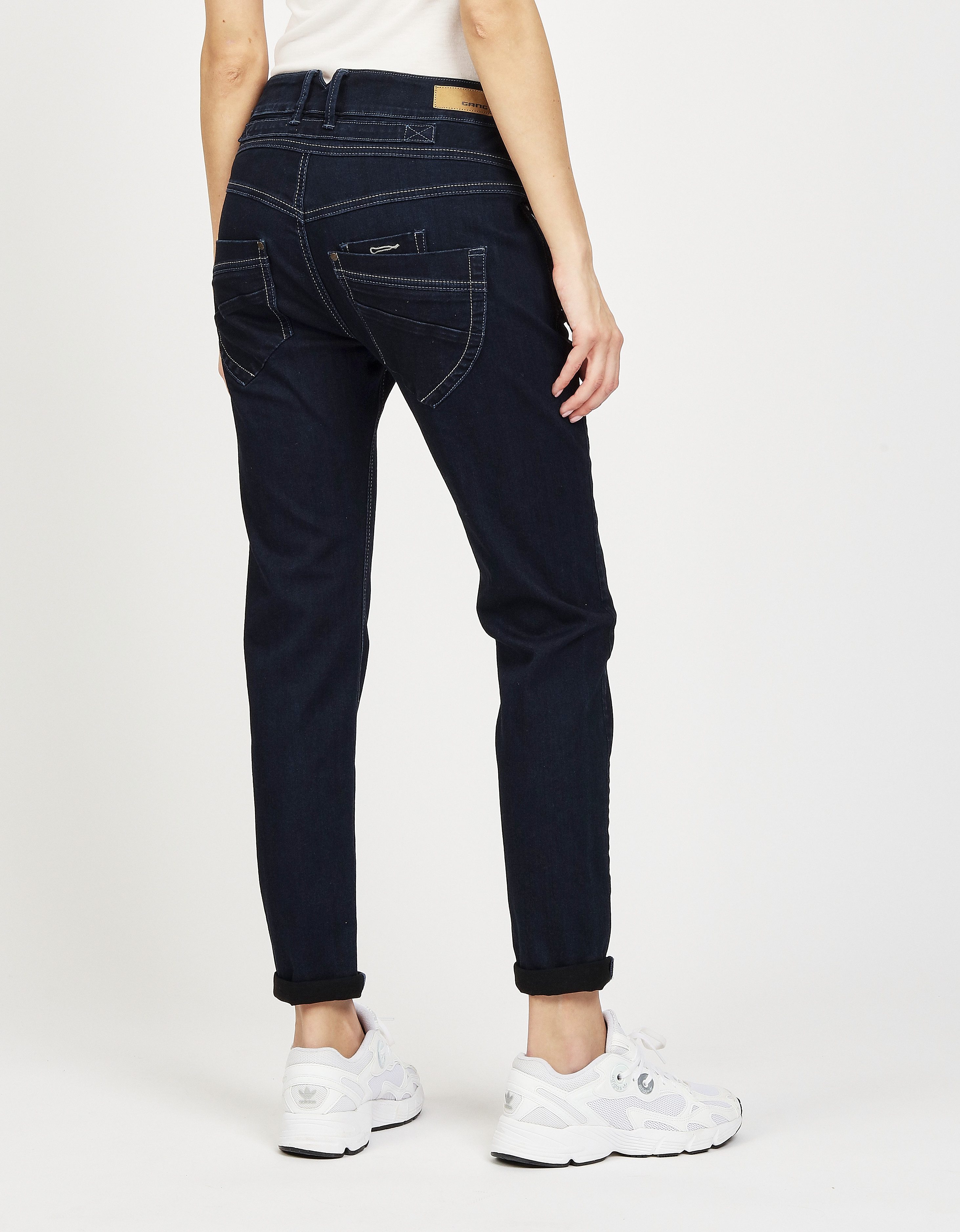 GANG Slim-fit-Jeans 94MARGE mit besonderem 4-Knopf-Verschluss – Bild 5 von 5