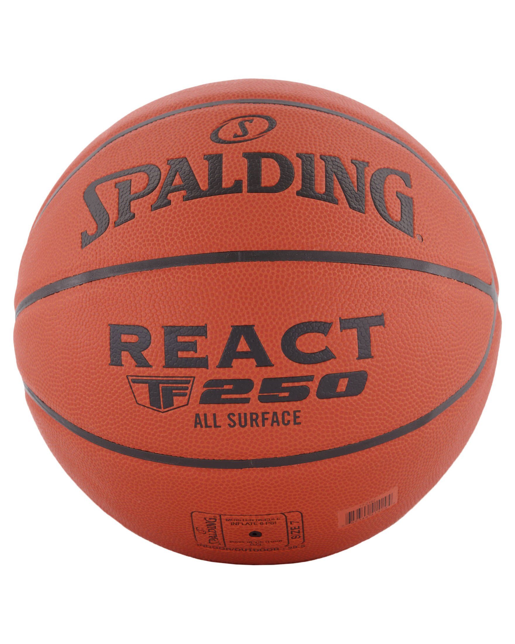 REACT 250 ORANGE Basketball SERIES Spalding Basketball TF