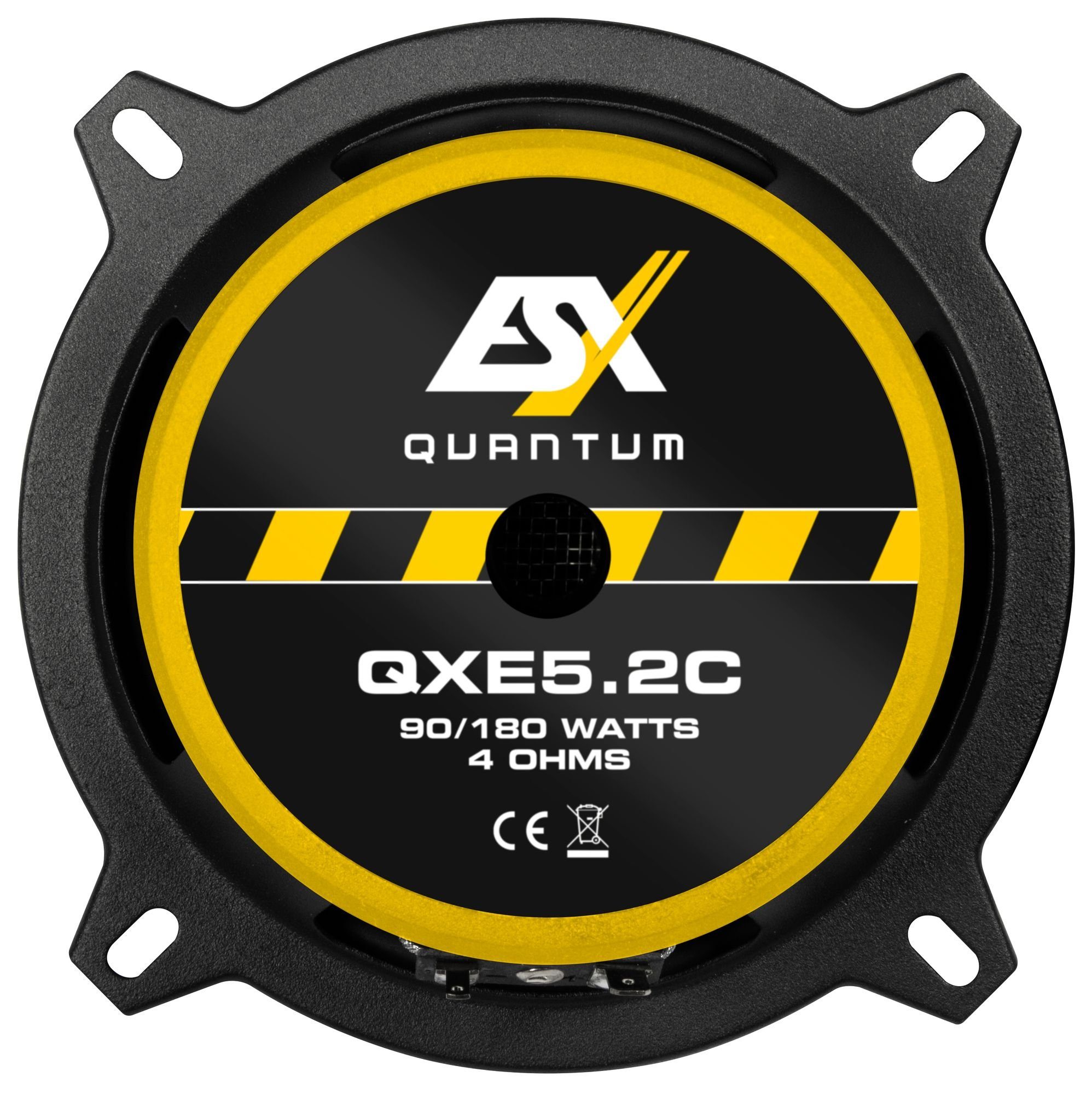 ESX ESX QXE5.2C - 13cm Kompo) 2-Wege System (ESX QXE5.2C System Lautsprecher Auto-Lautsprecher - Kompo 2-Wege 13cm Lautsprecher