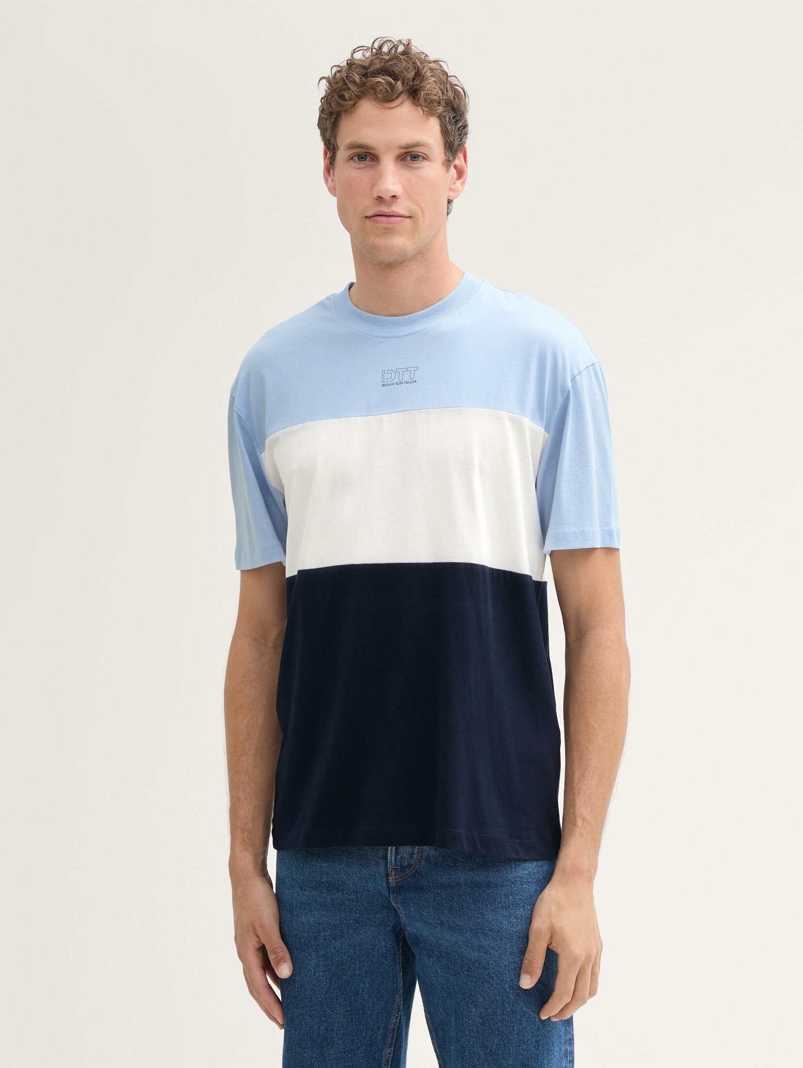 TOM TAILOR Denim T-Shirt Relaxed T-Shirt günstig online kaufen