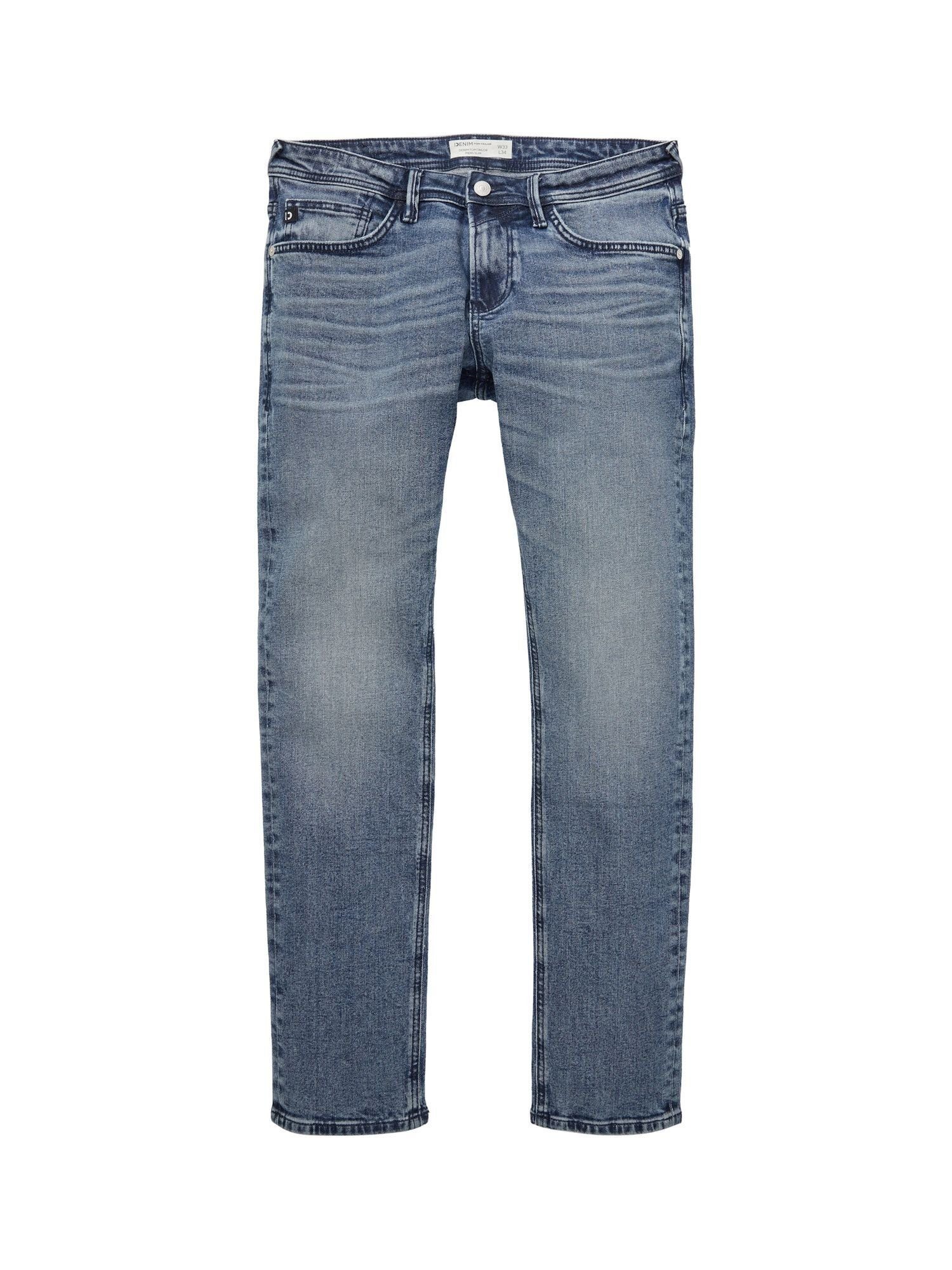 TOM TAILOR Fit Five-Pocket-Style (1-tlg) Slim lange Jeans 5-Pocket-Jeans Piers Hose